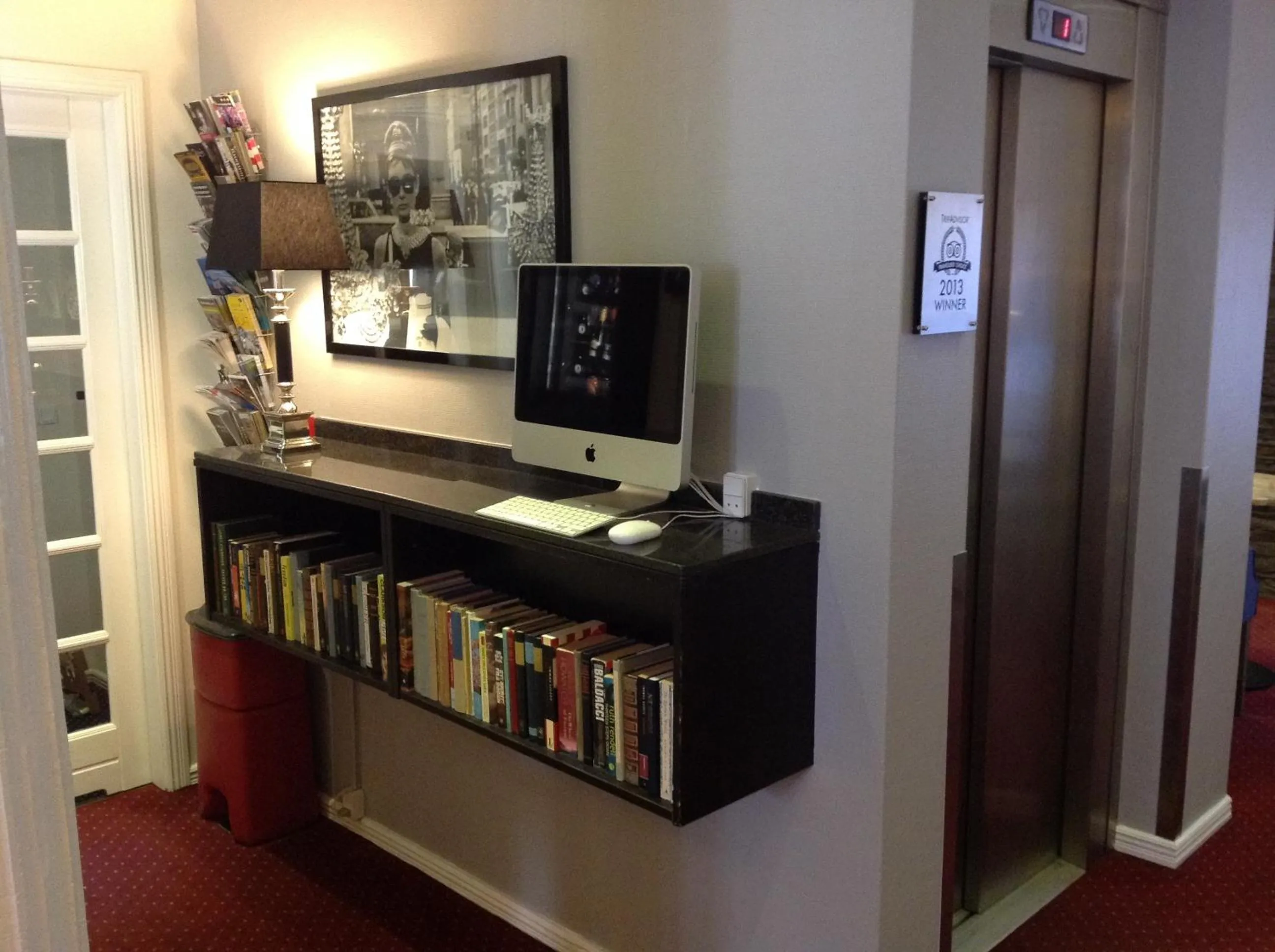 Living room in Hotel Tiffany