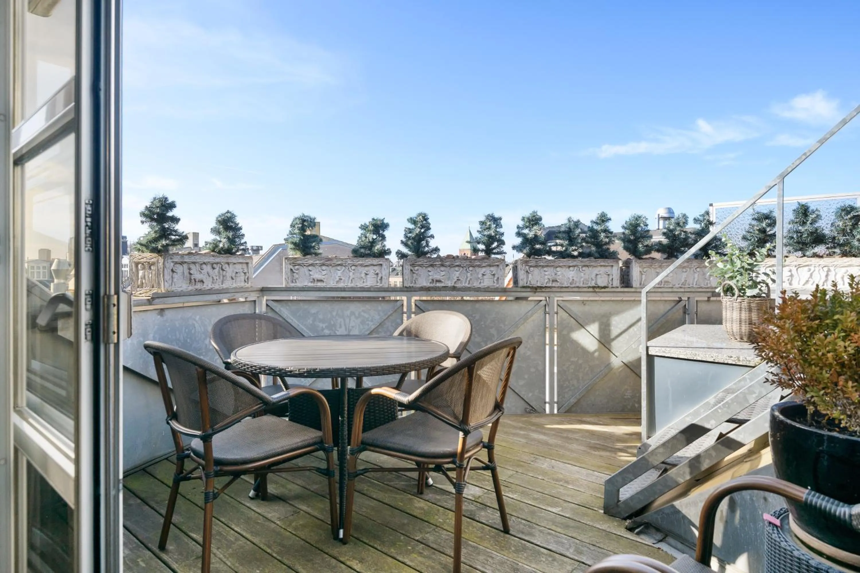 Balcony/Terrace in Hotel Tiffany