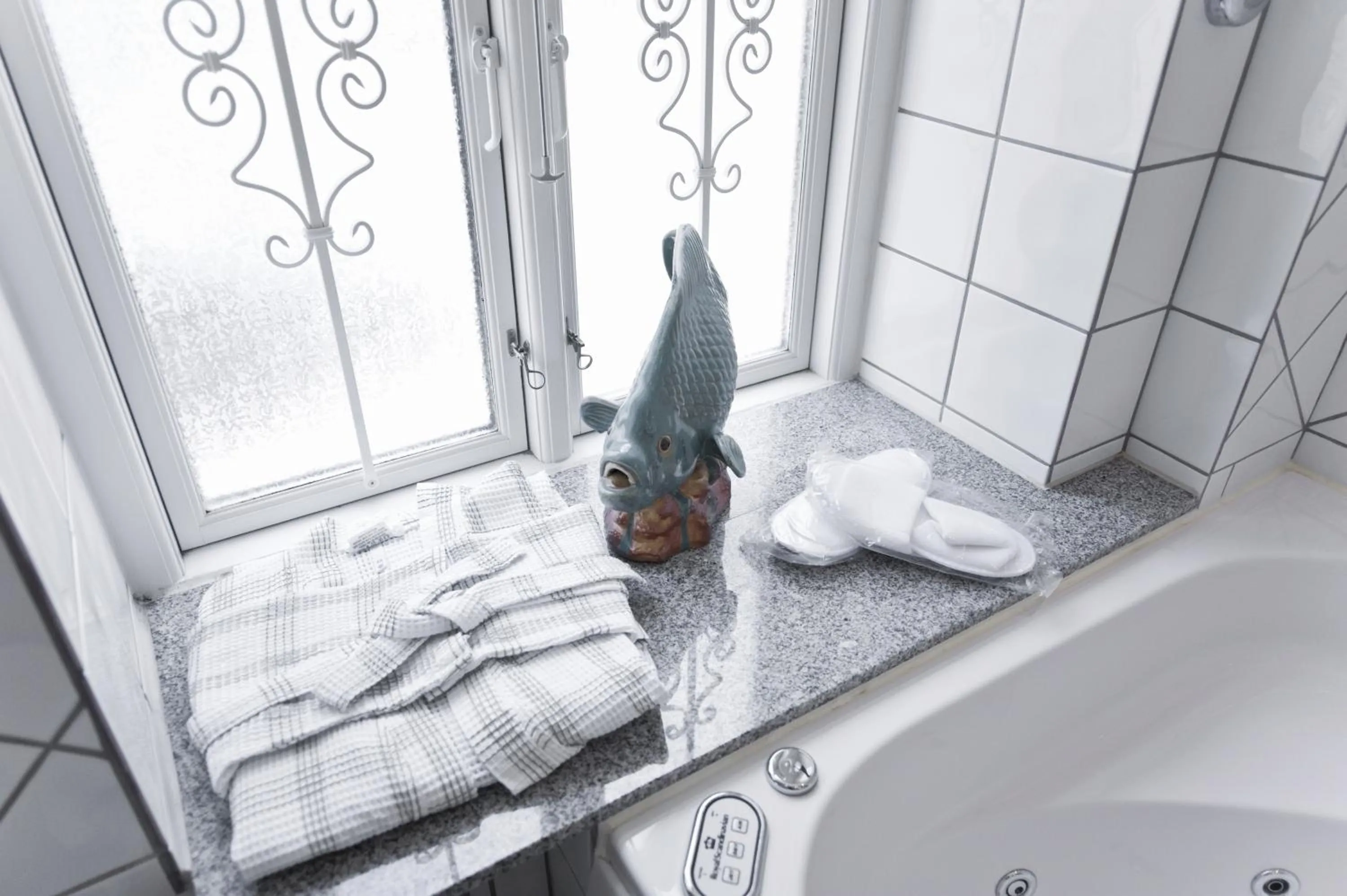 Shower in Hotel Tiffany