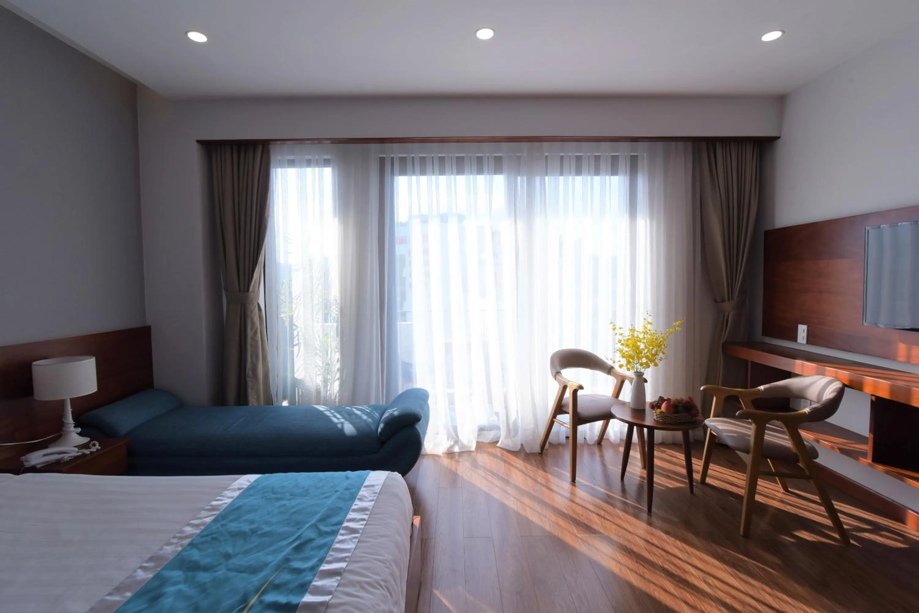 Bed in MENTO HOTEL QUY NHƠN