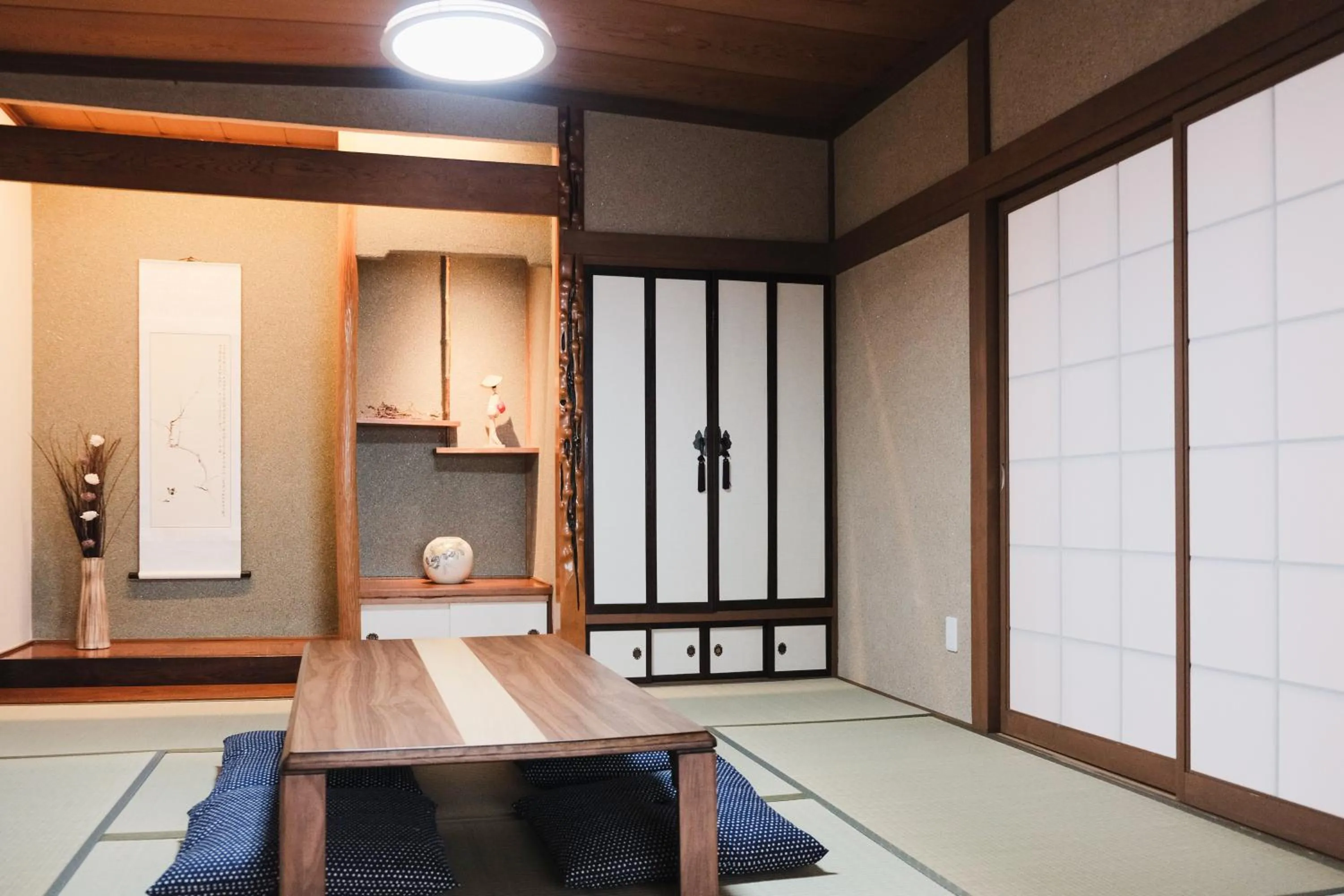 Seating area in Lampstand STAY Sapporo-House A