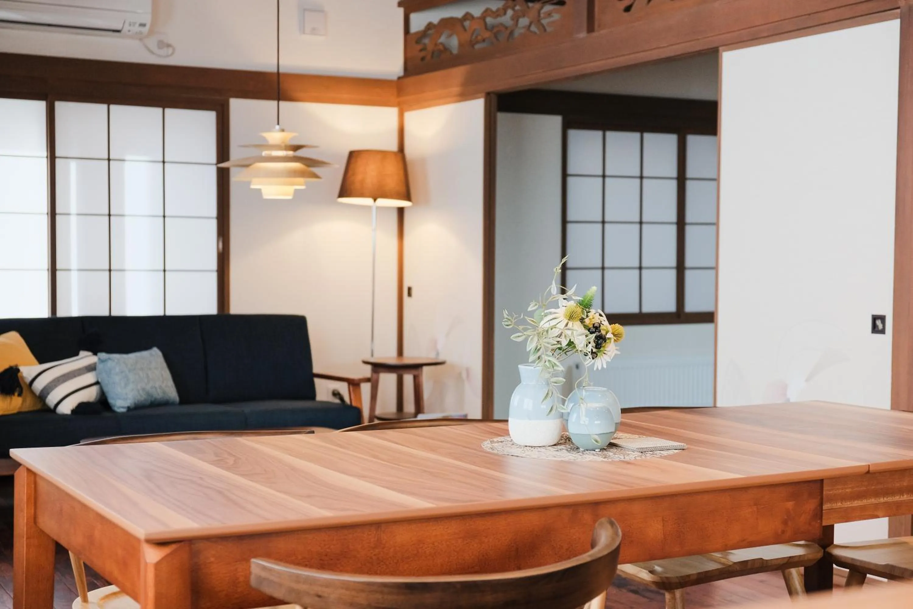 Living room in Lampstand STAY Sapporo-House A