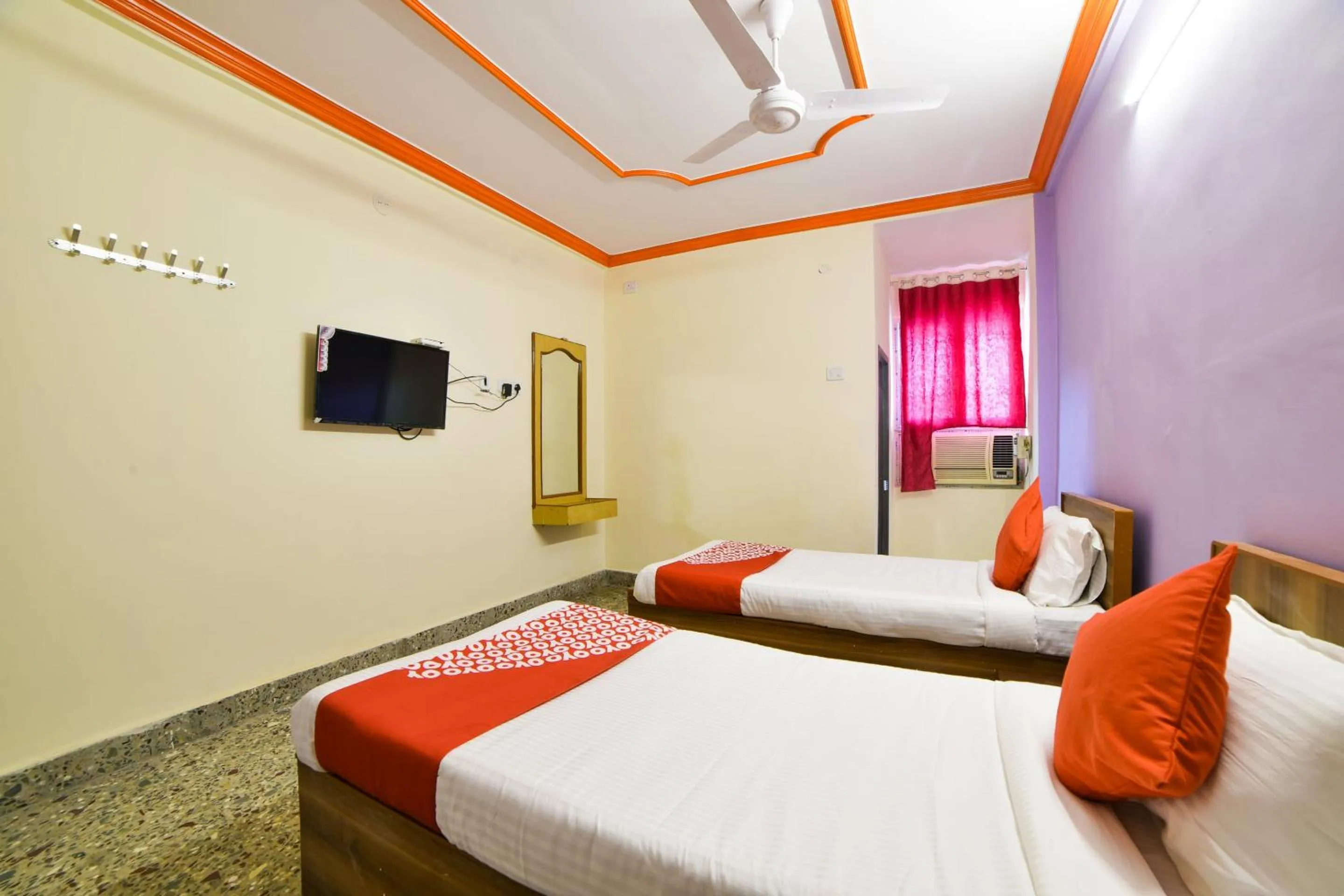 Bedroom in Hotel O Radika Residency