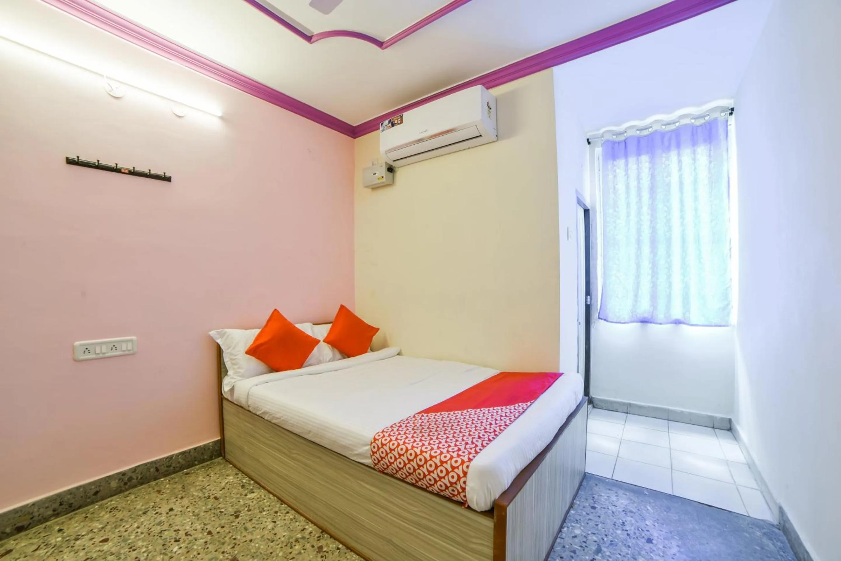 Bedroom in Hotel O Radika Residency