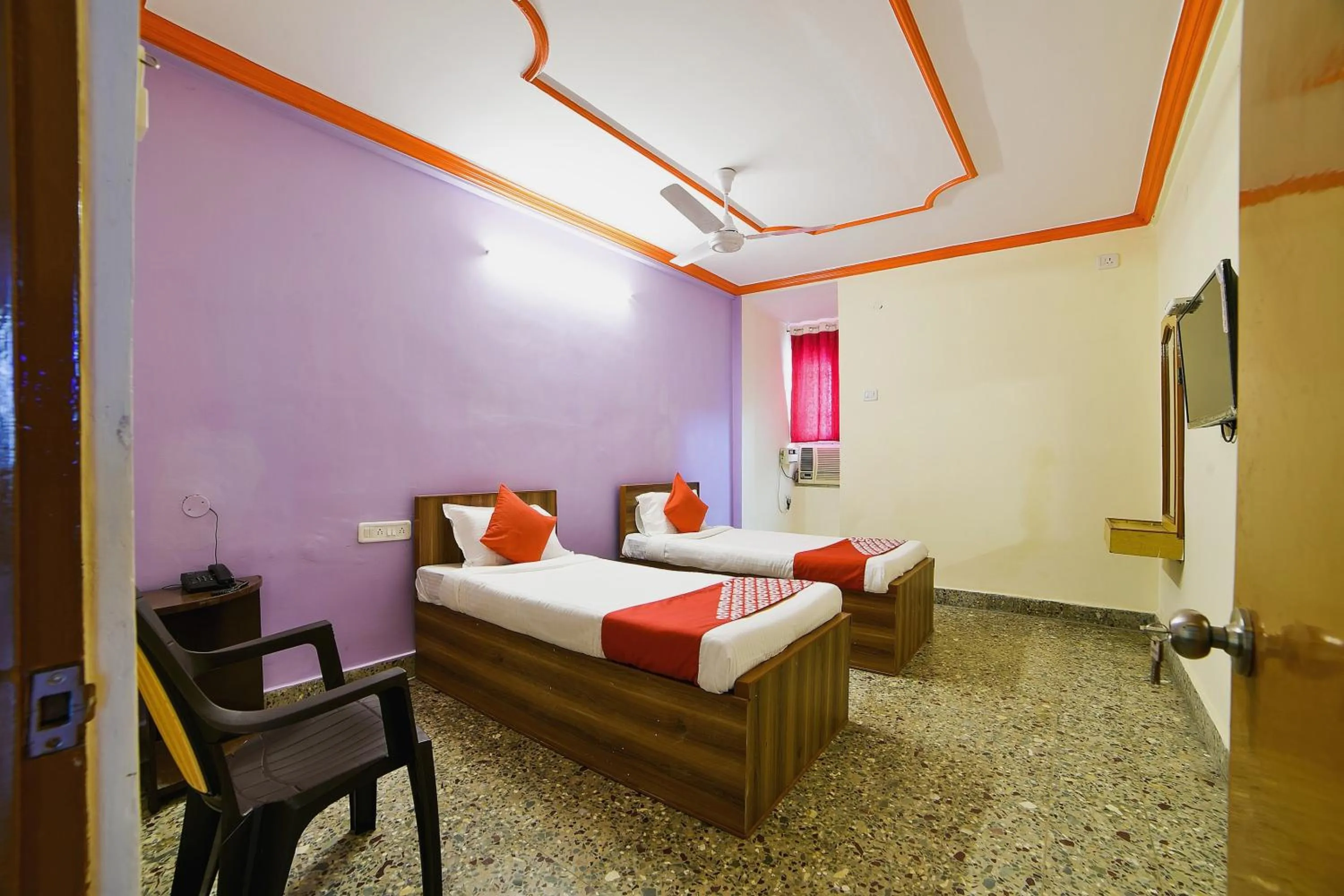 Bedroom in Hotel O Radika Residency