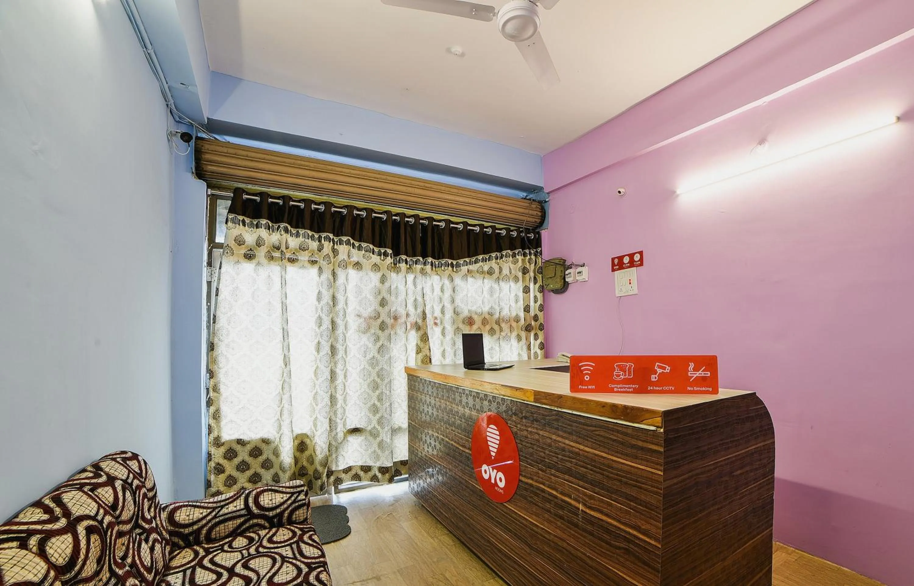 Lobby or reception in Hotel O Radika Residency