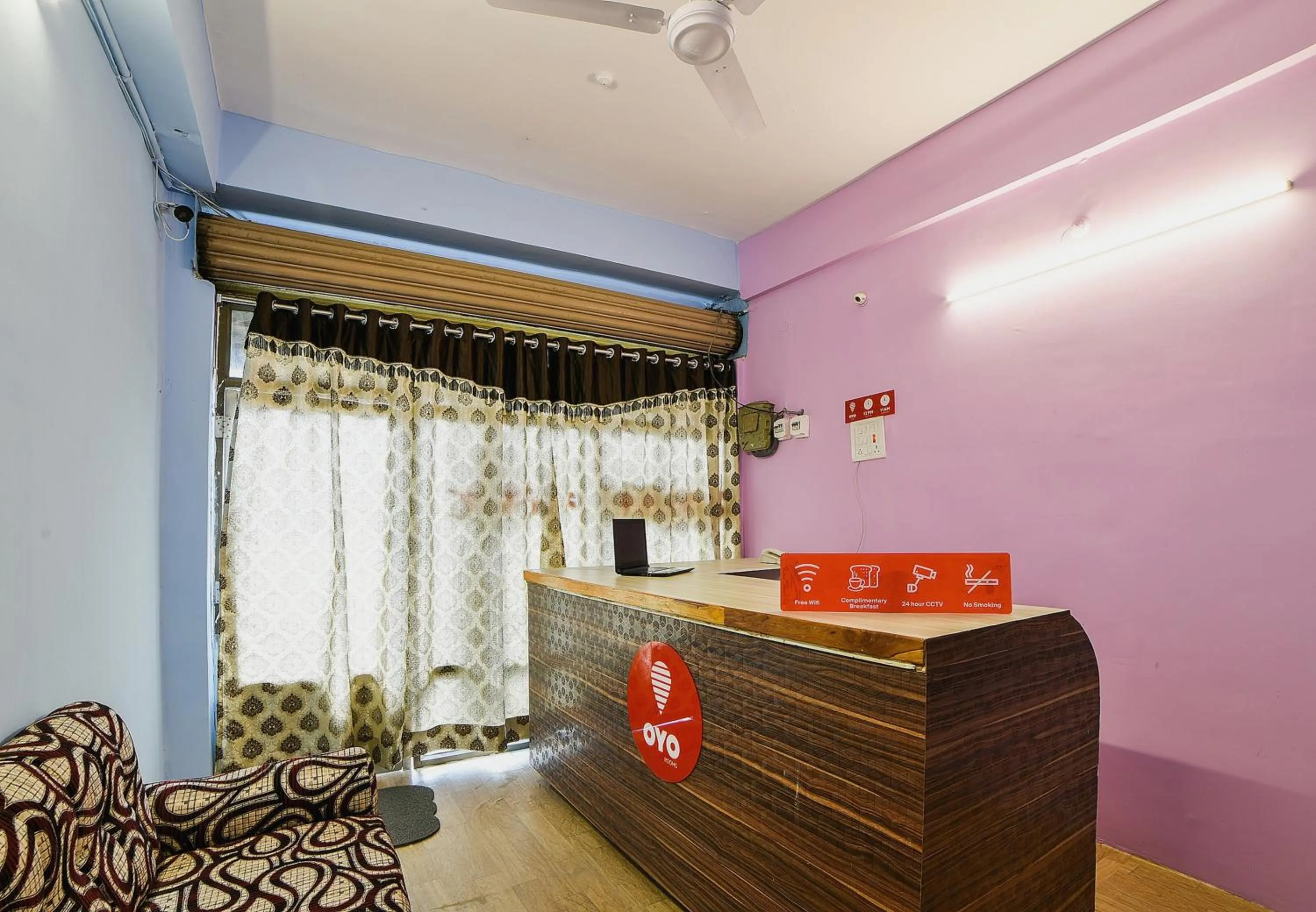 Lobby or reception in Hotel O Radika Residency