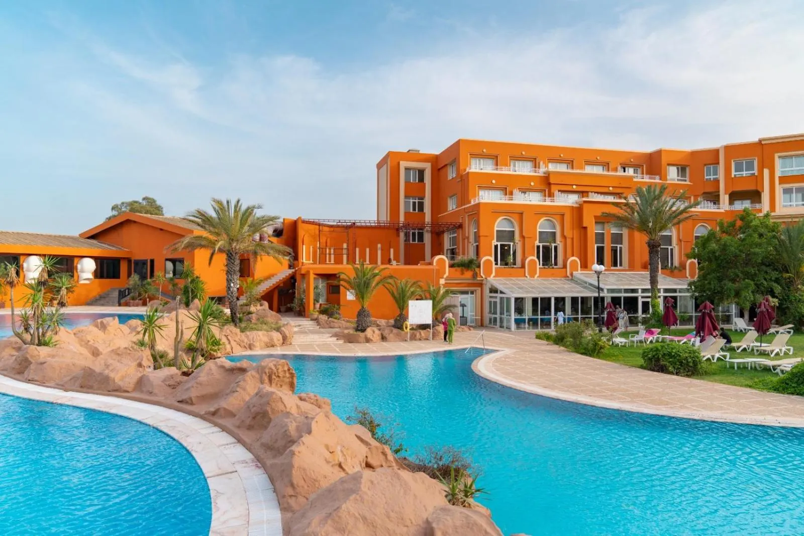 Pool view in Regency Tunis Hotel