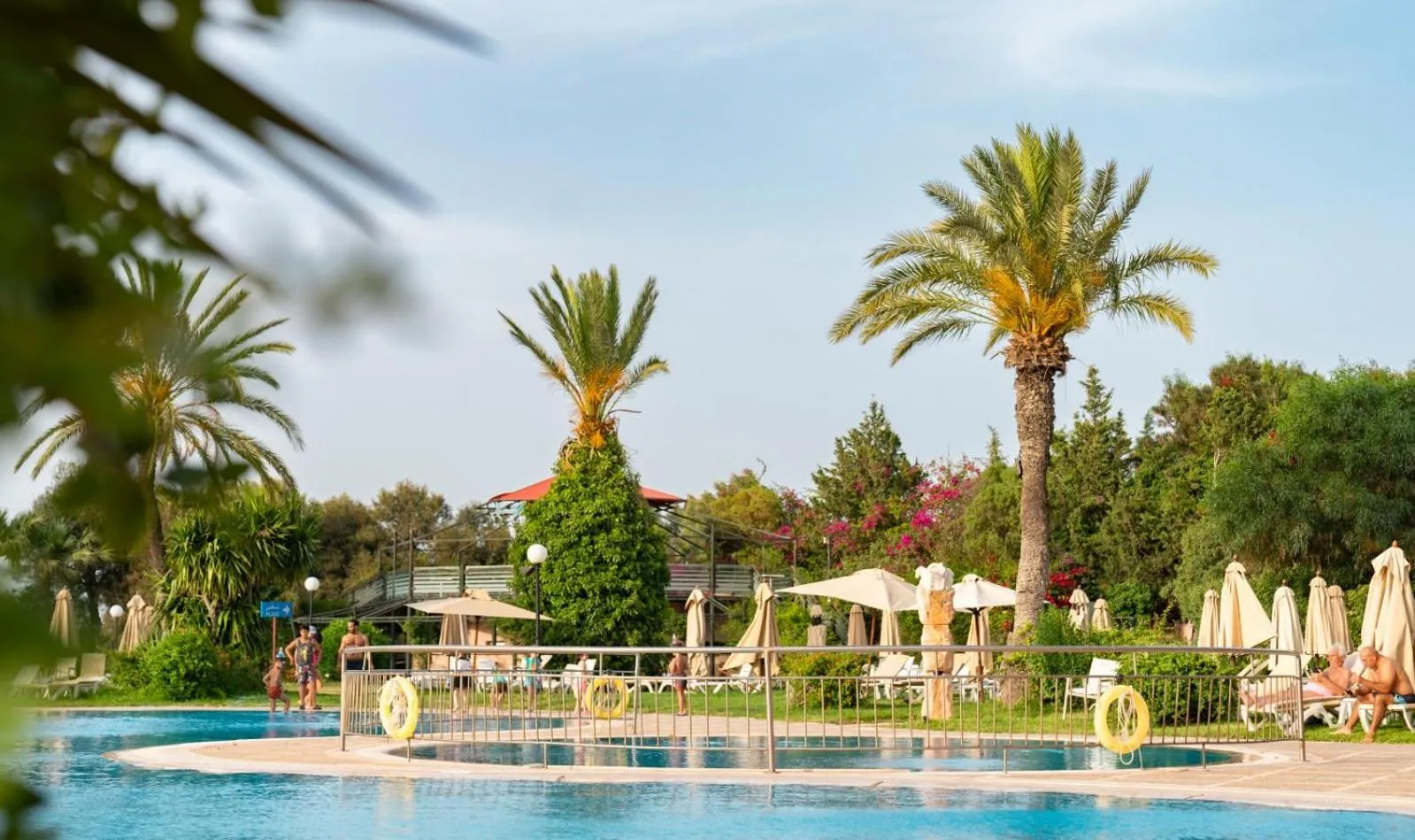 Pool view in Regency Tunis Hotel