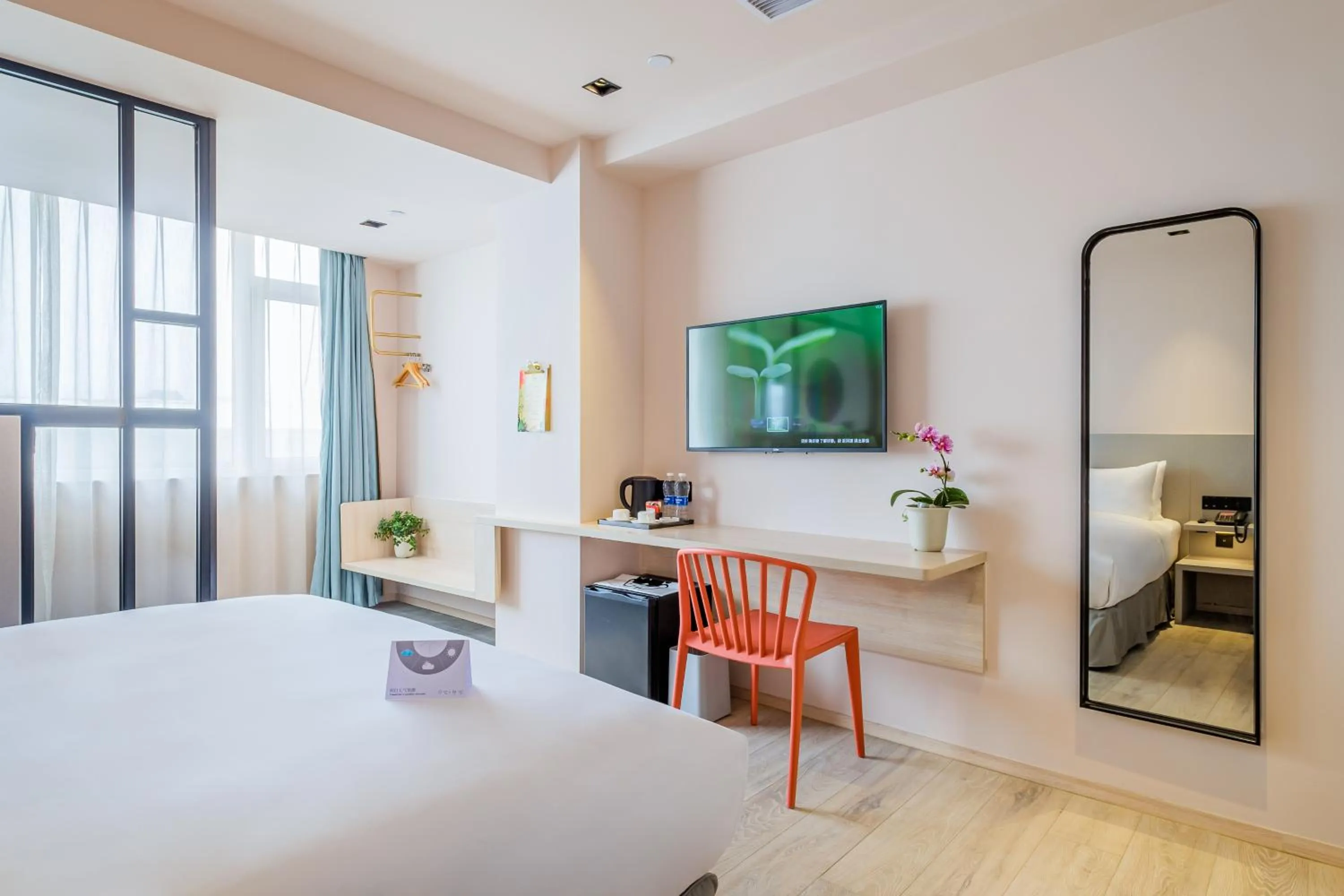 Bedroom, Bed in PACE HOTEL Suzhou Guanqian Branch