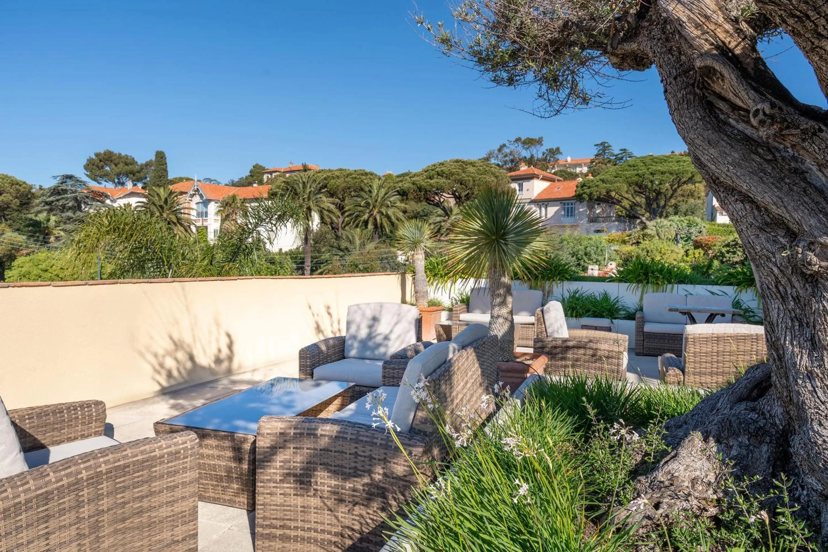 Patio in Best Western Premier Montfleuri