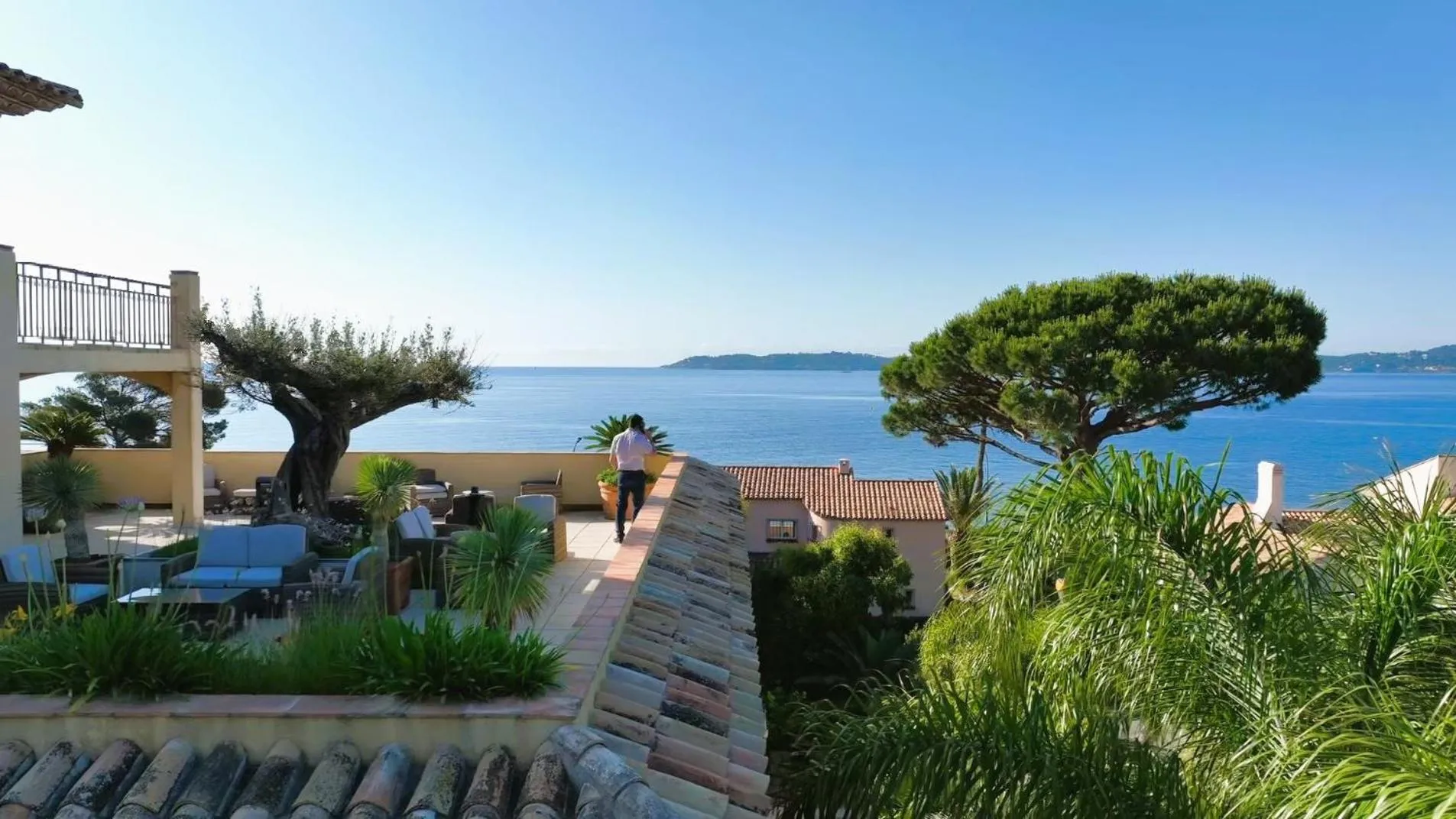 Balcony/Terrace in Best Western Premier Montfleuri