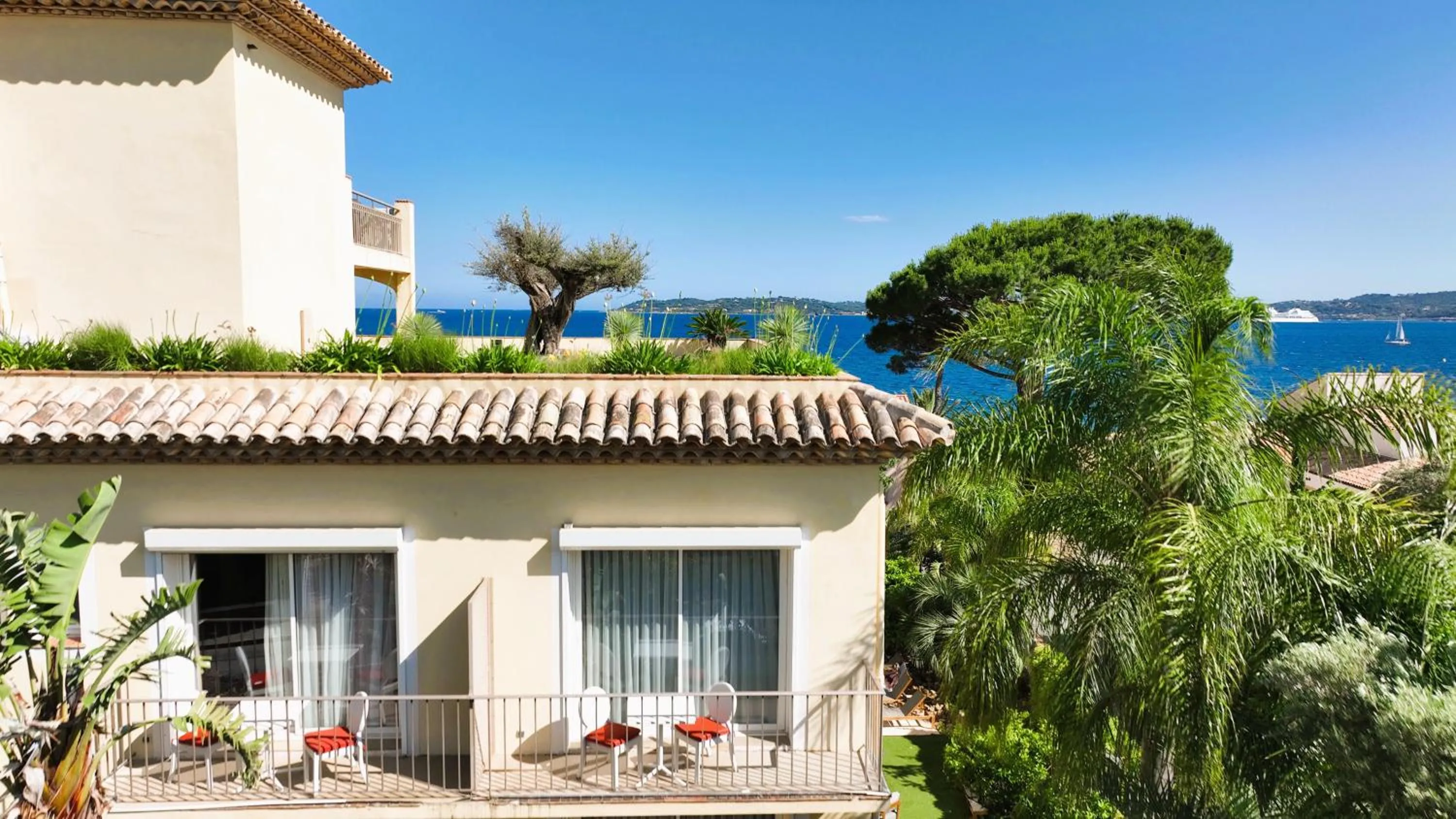 Balcony/Terrace in Best Western Premier Montfleuri