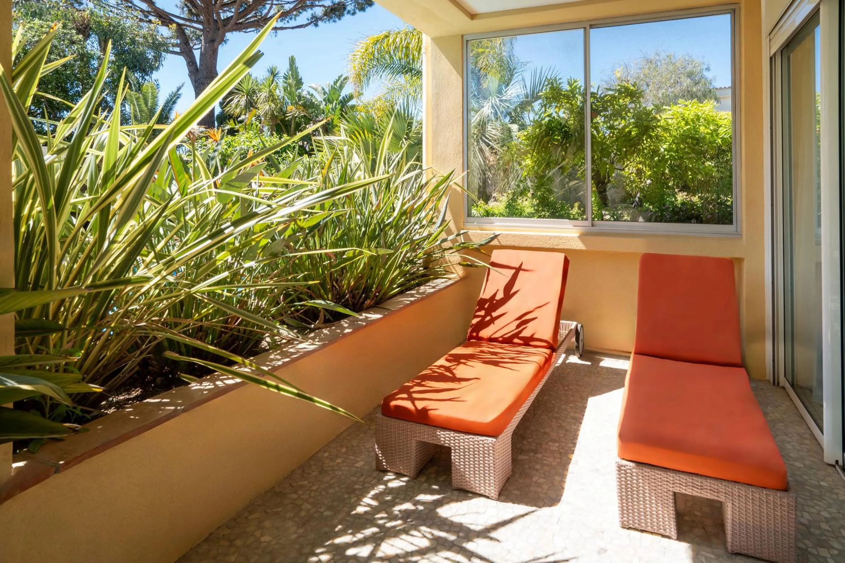 Patio in Best Western Premier Montfleuri