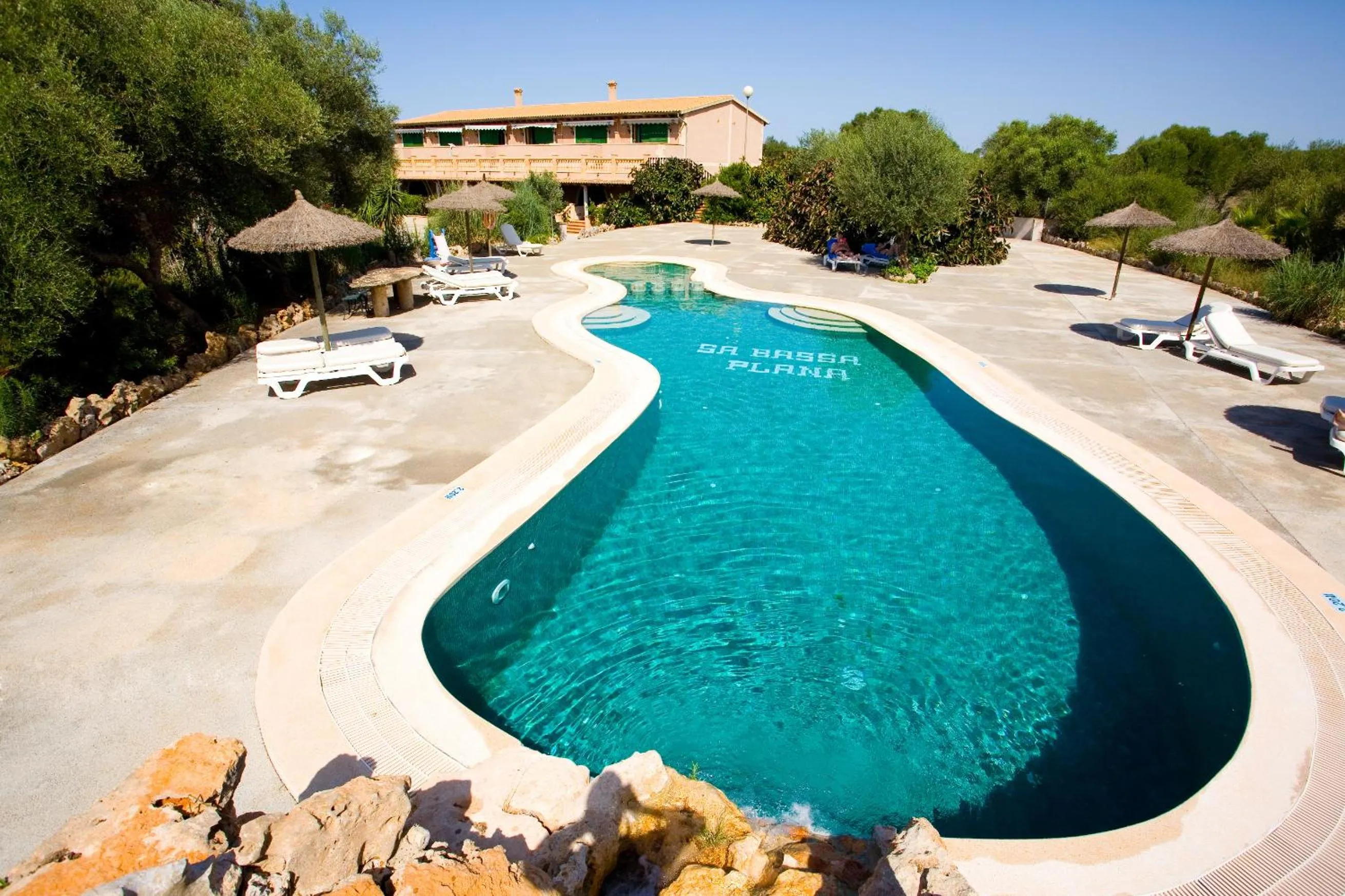 Swimming pool in Sa Bassa Plana