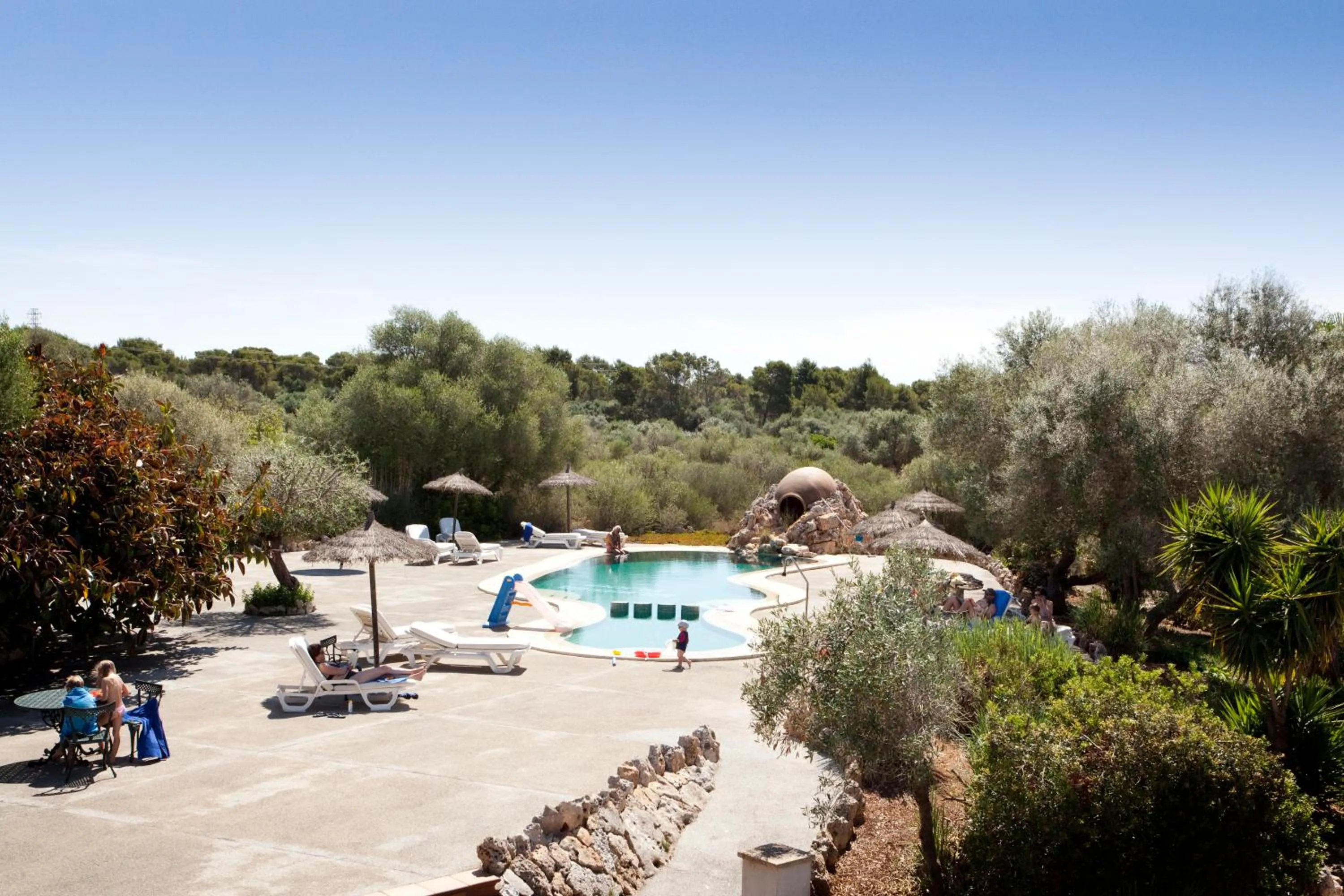 Swimming pool in Sa Bassa Plana