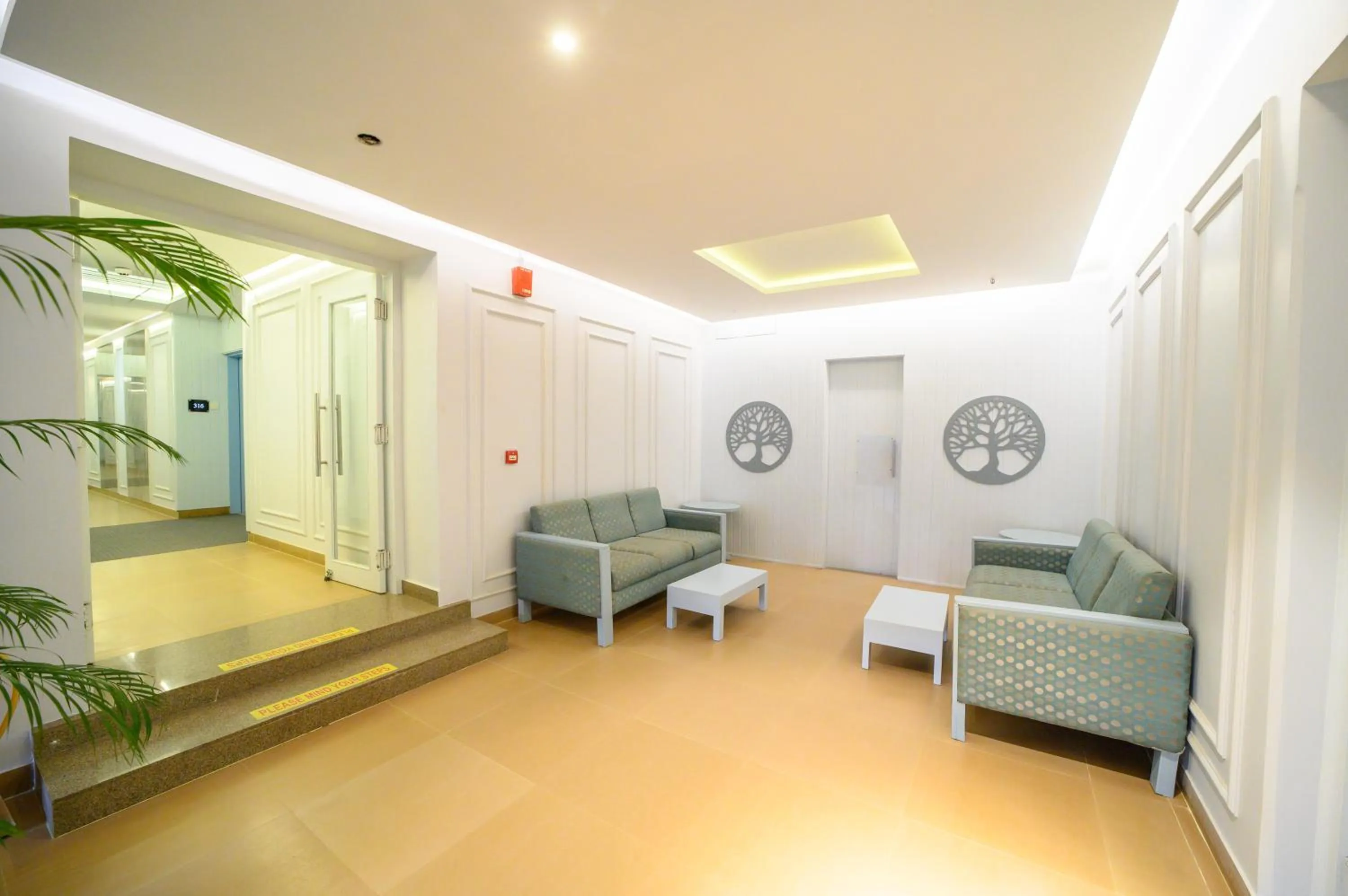 Seating area in Sinclairs Siliguri