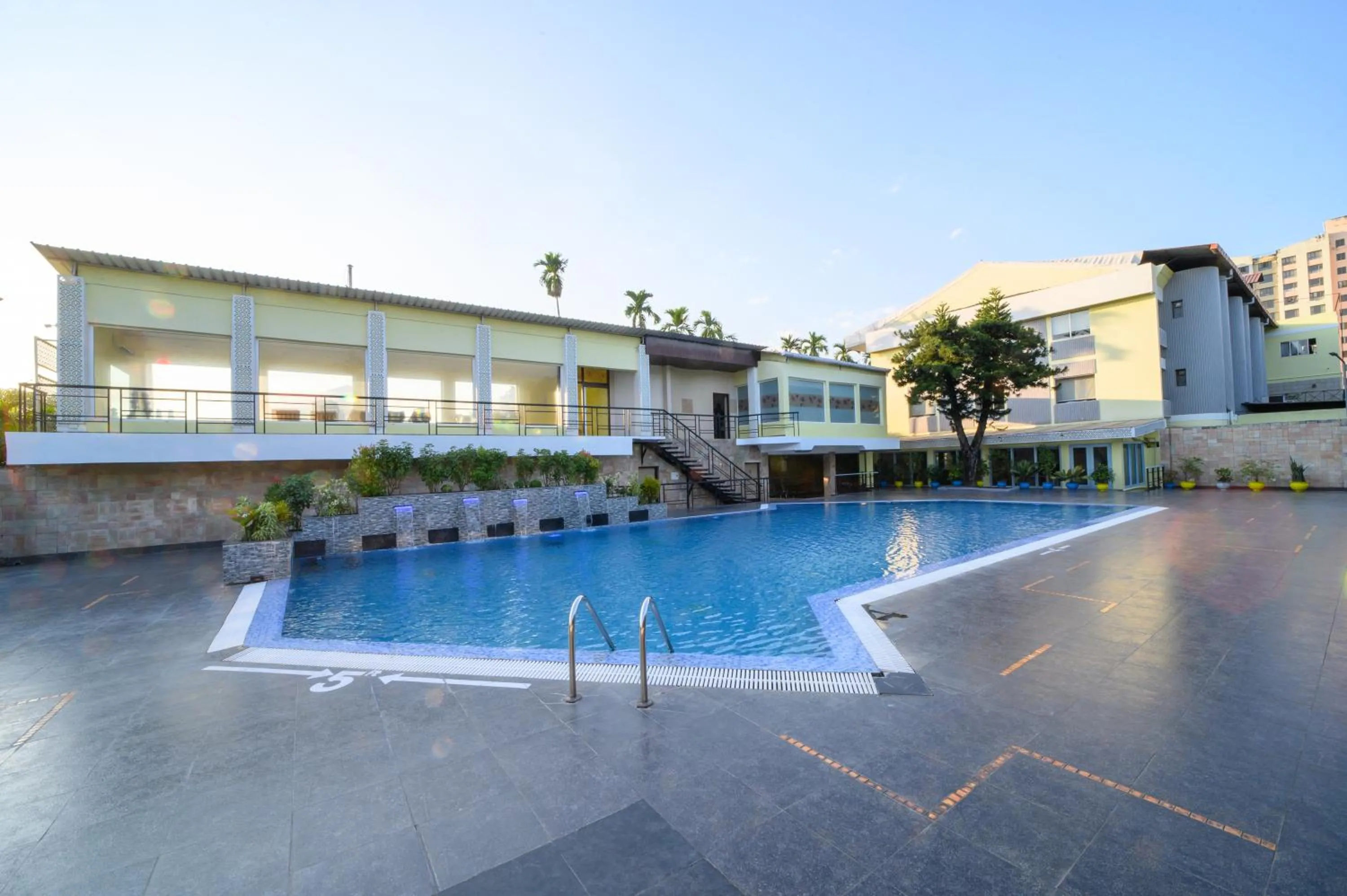 Swimming pool in Sinclairs Siliguri