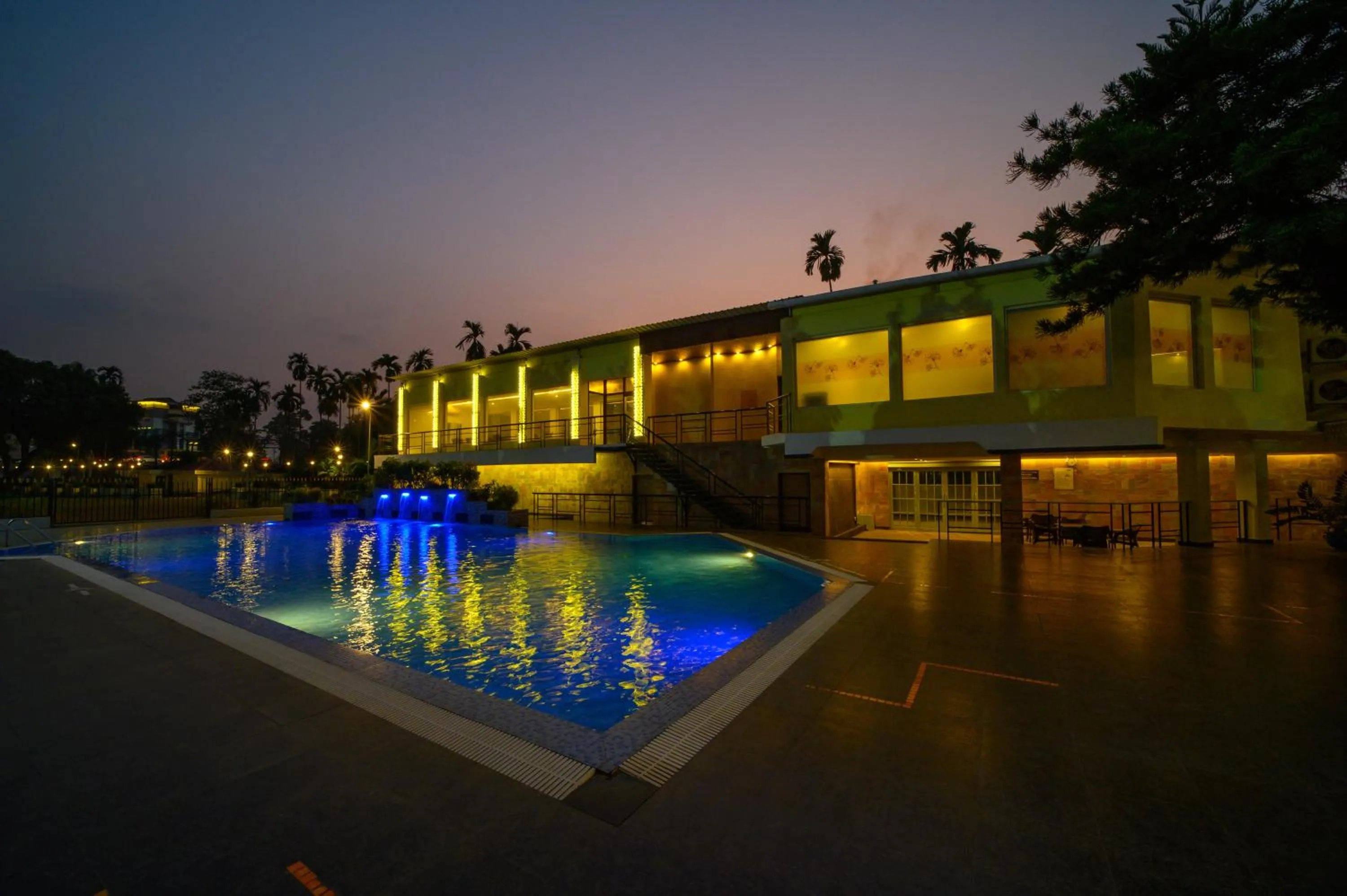 Swimming pool in Sinclairs Siliguri