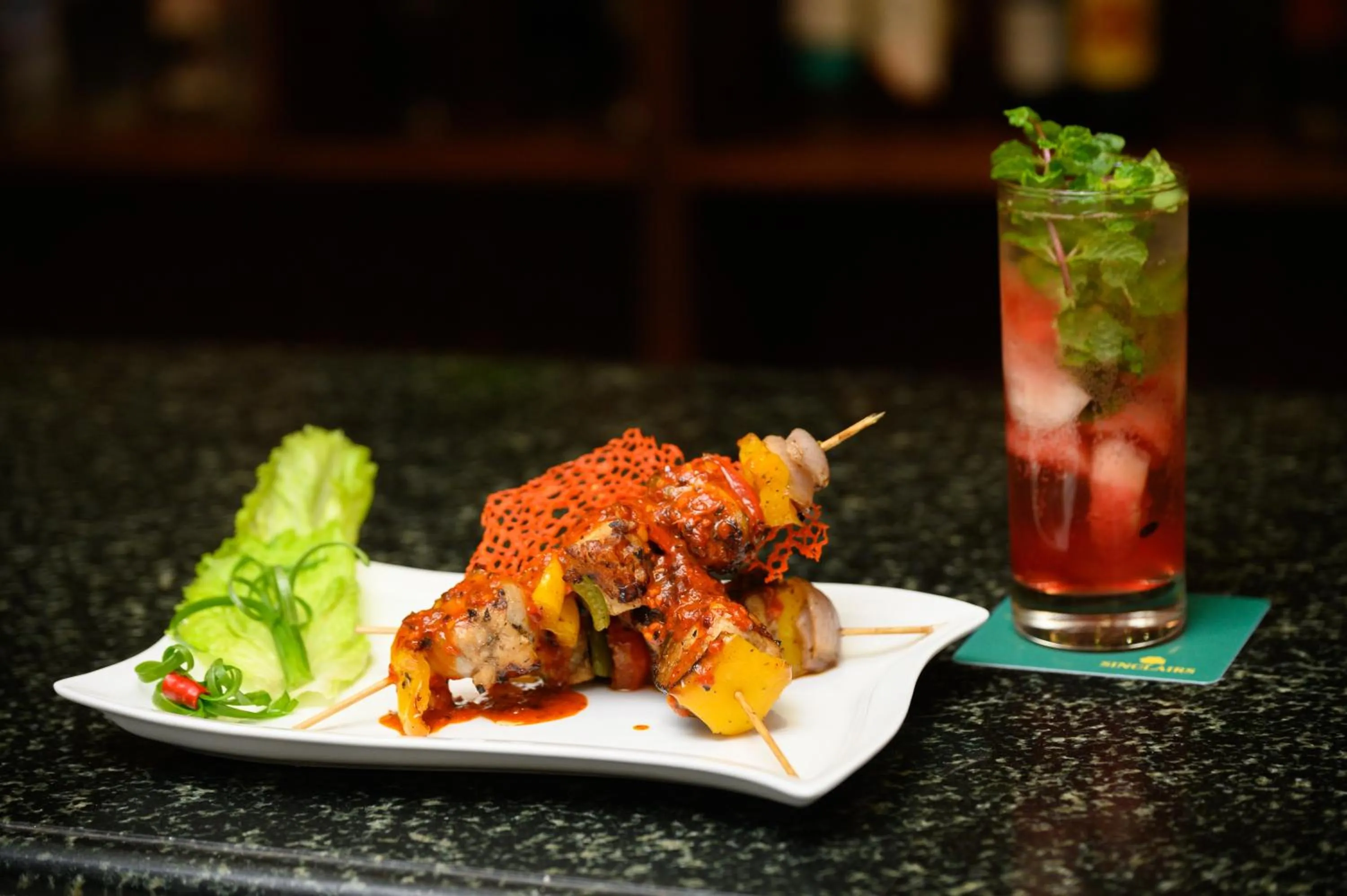 Food and drinks in Sinclairs Siliguri