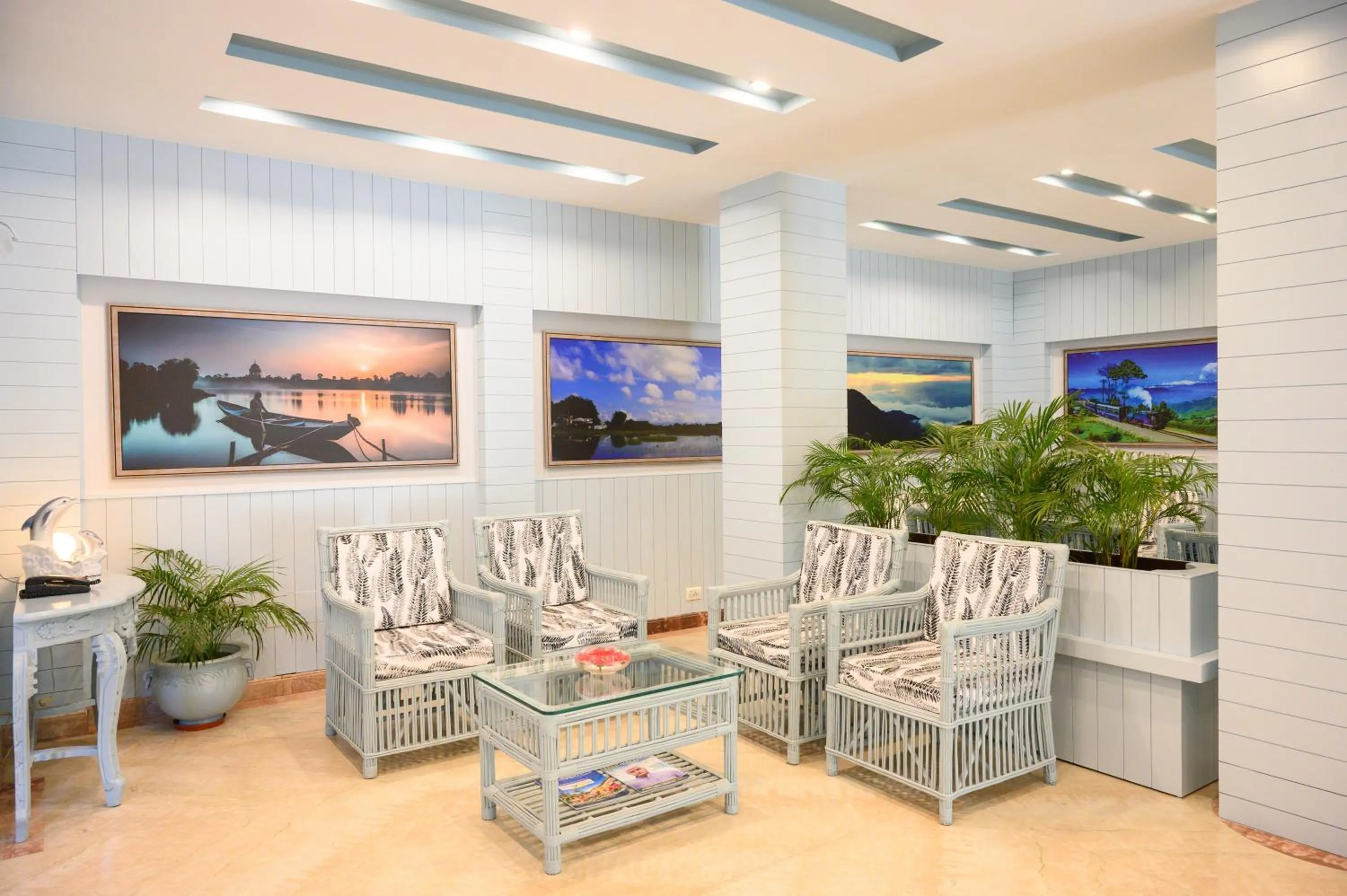 Seating area in Sinclairs Siliguri