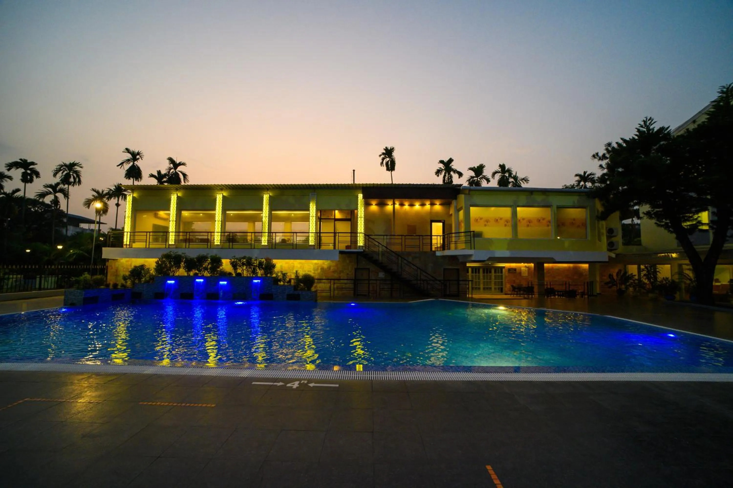 Swimming pool in Sinclairs Siliguri