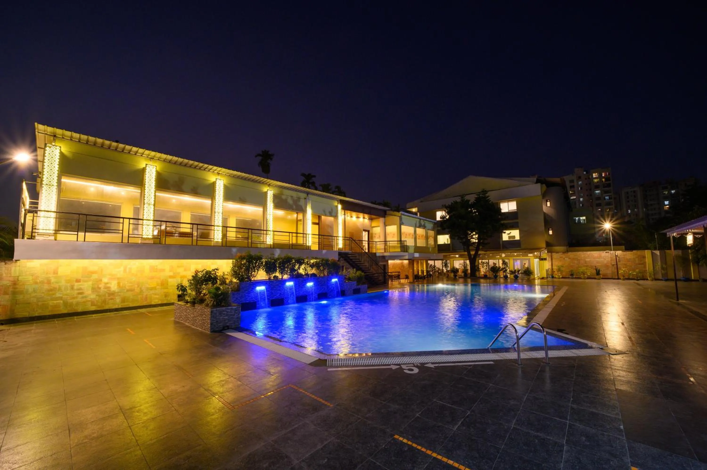 Swimming pool in Sinclairs Siliguri