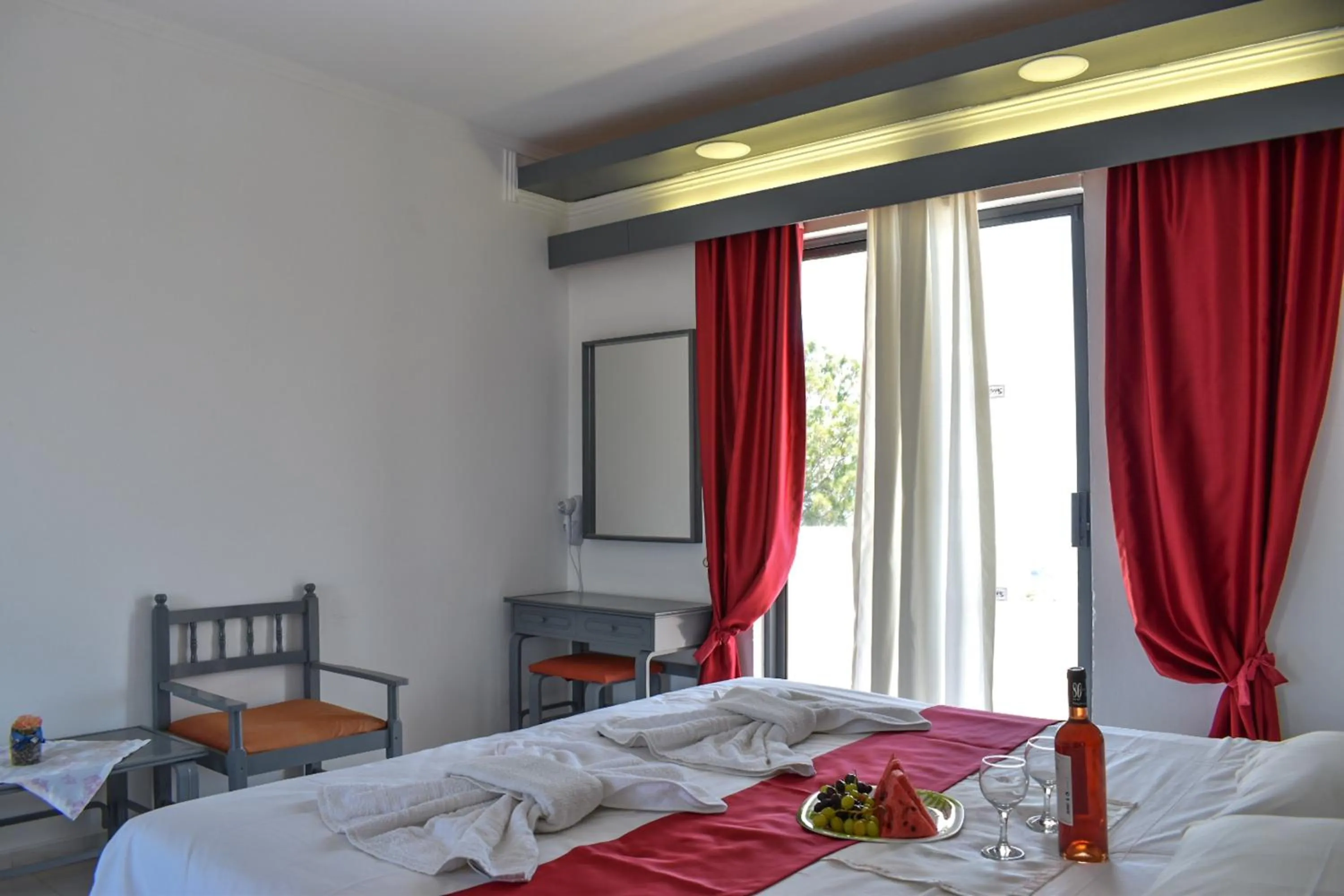 Bedroom in Oleander Studios