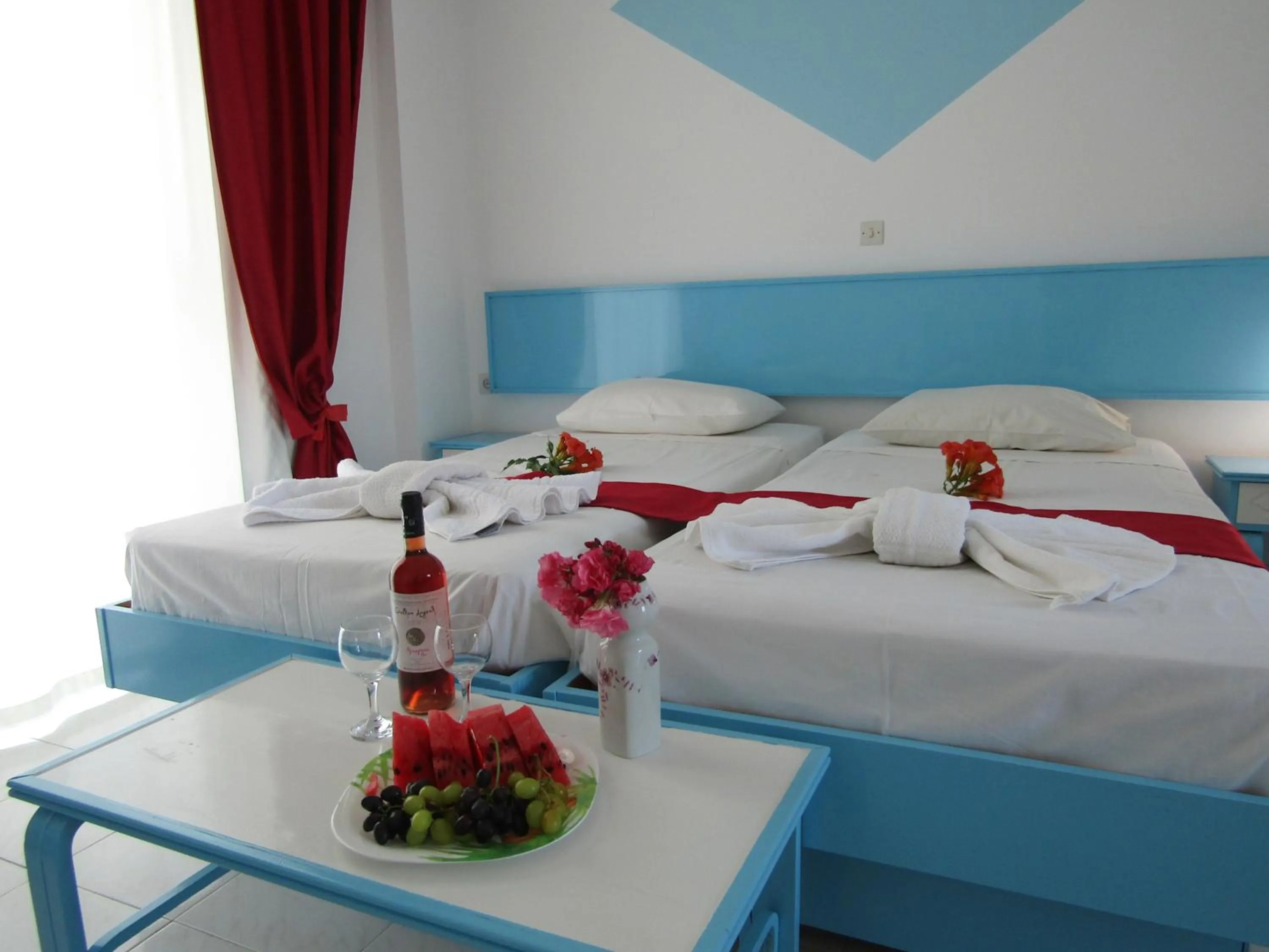 Bed in Oleander Studios