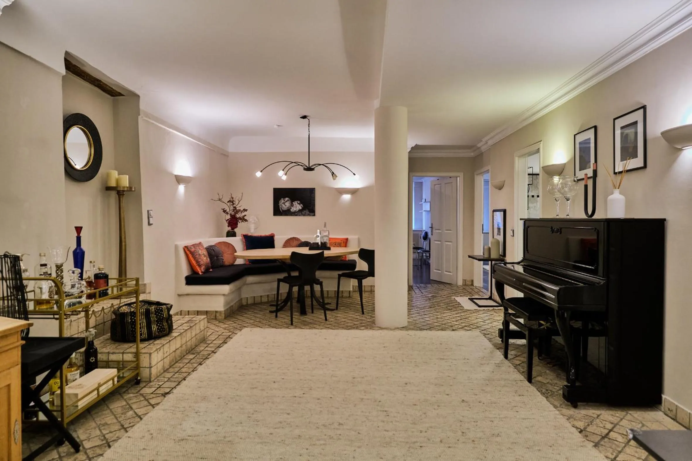 Dining area in Hotel Roter Hahn