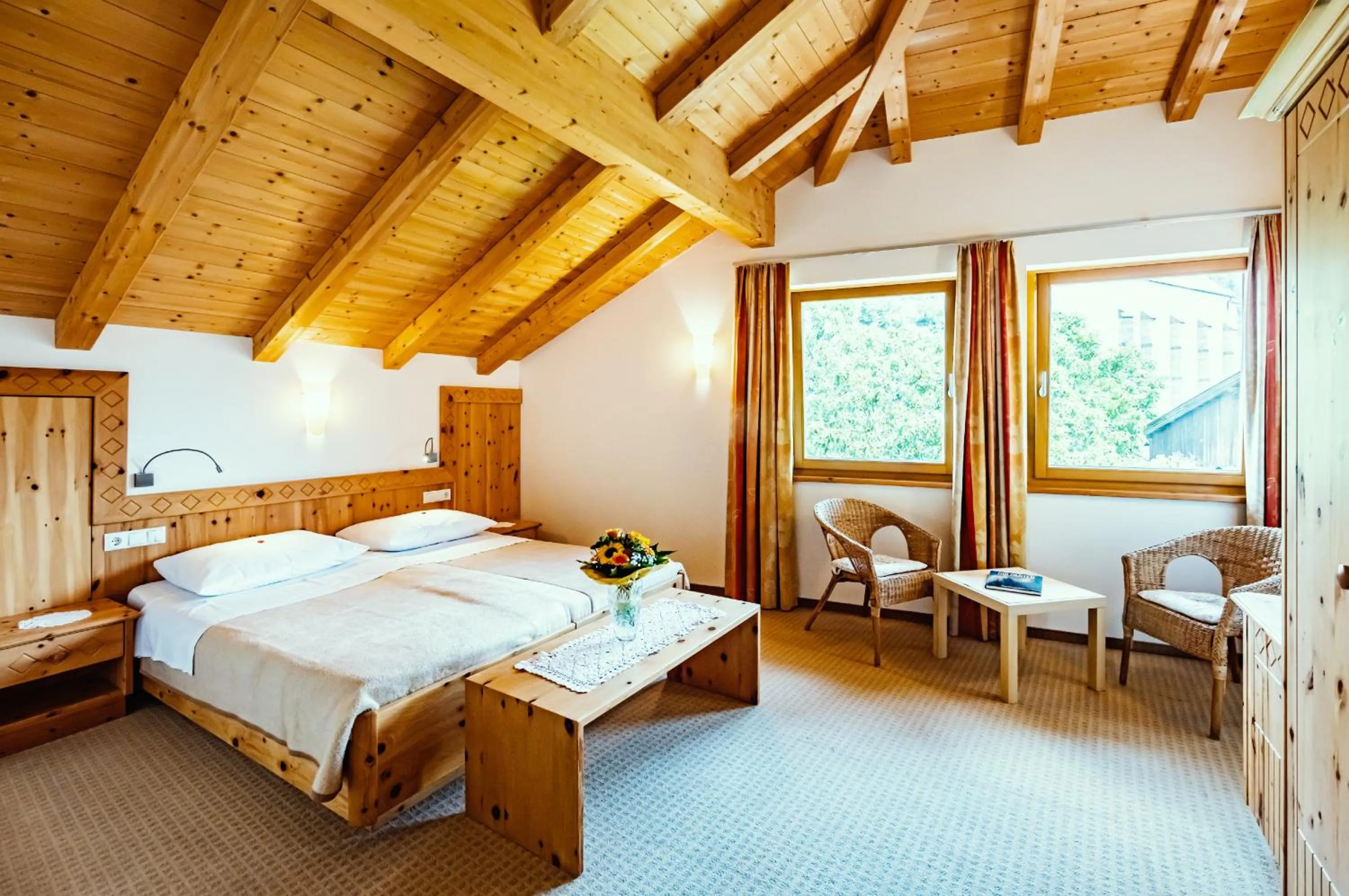 Photo of the whole room, Bed in Gasthof Teiser Stern