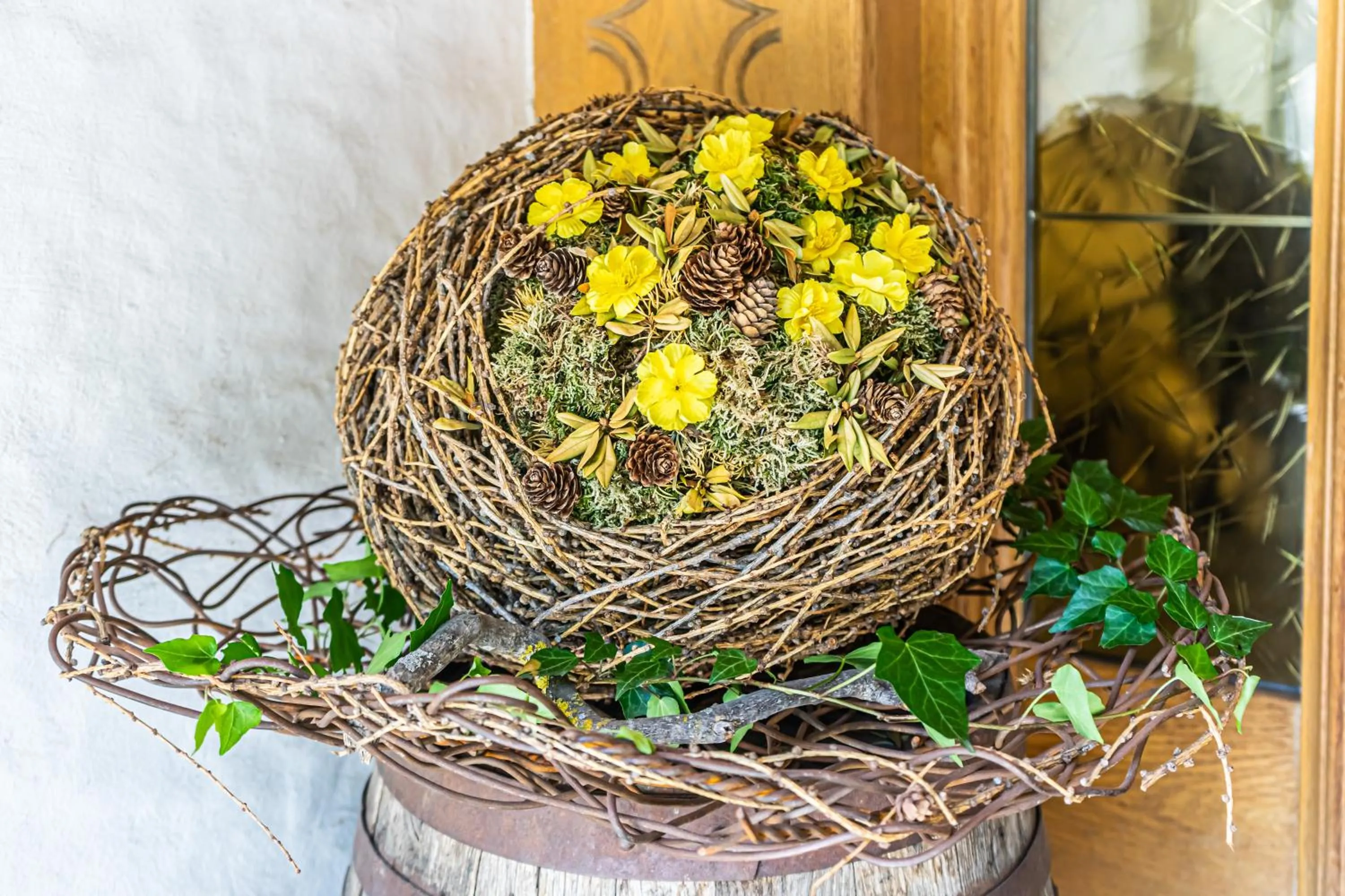 Decorative detail in Gasthof Teiser Stern