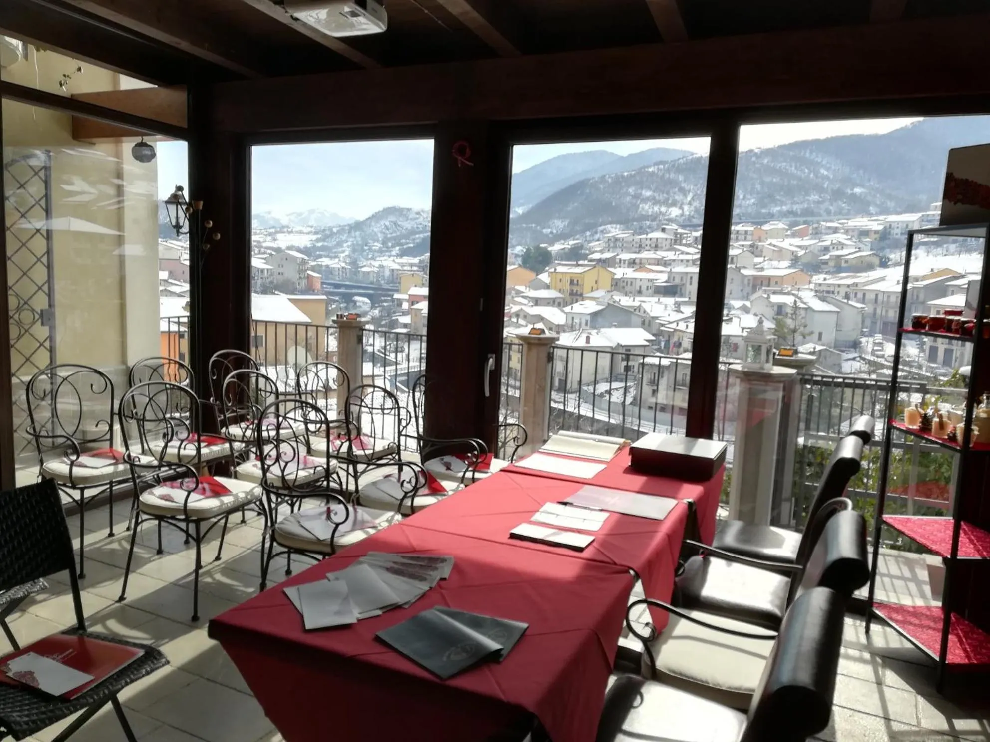 Seating area in B&B La Voce del Fiume Dimora storica di Charme