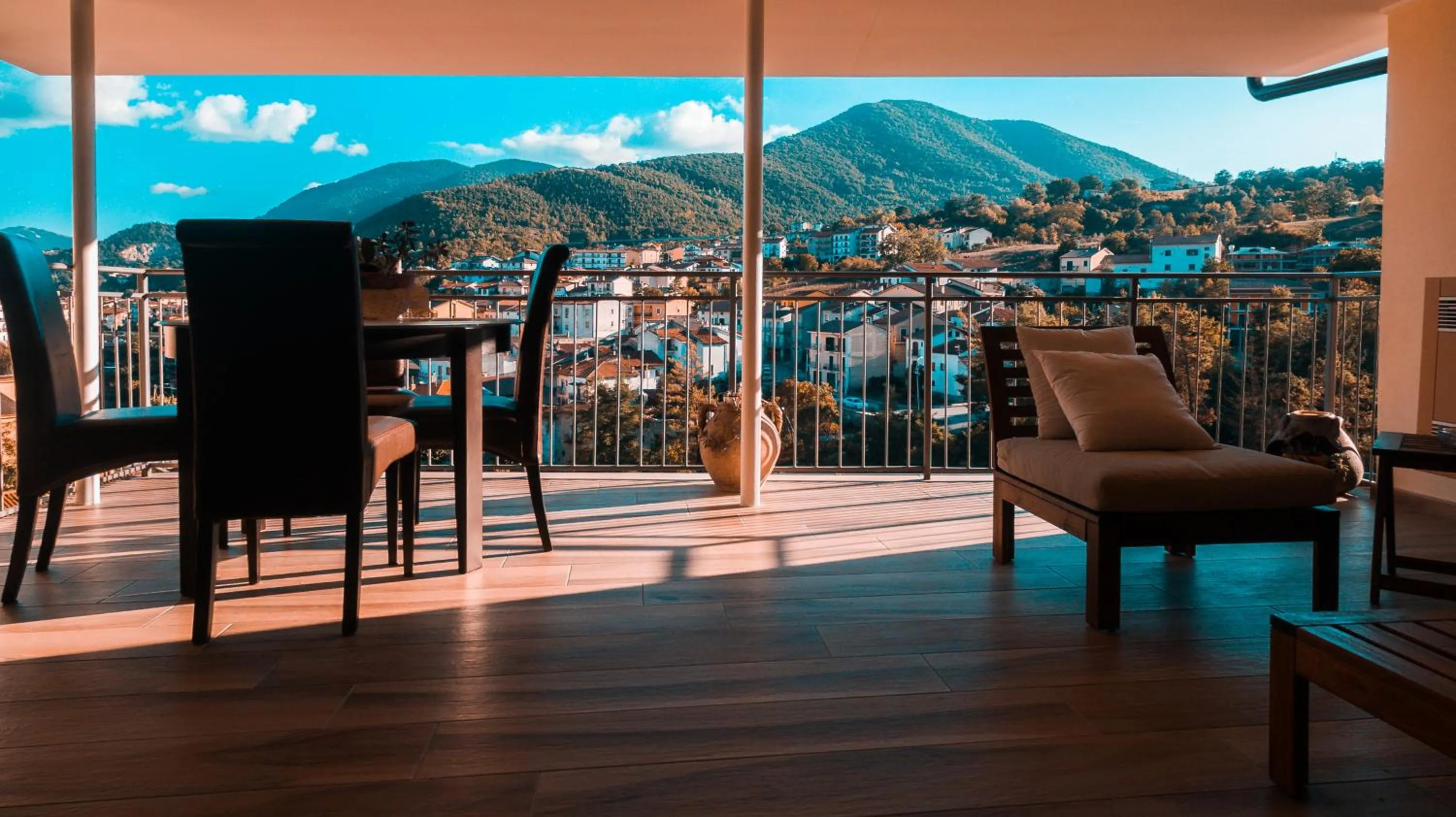 Balcony/Terrace in B&B La Voce del Fiume Dimora storica di Charme