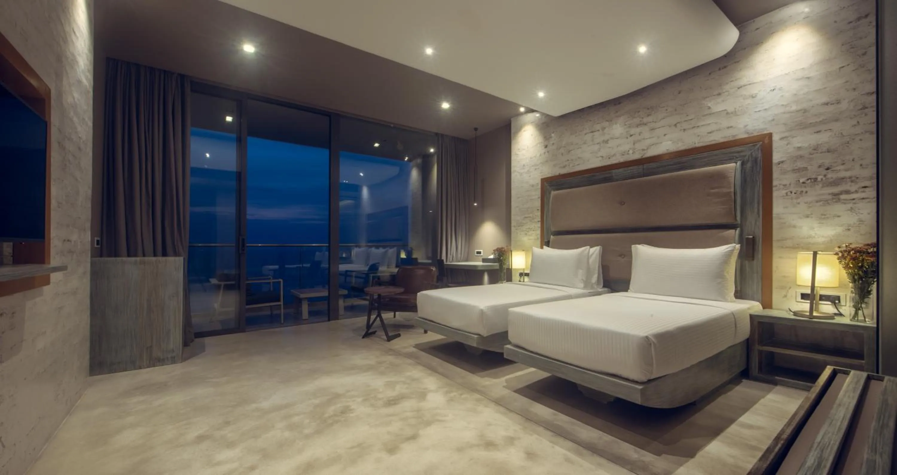 Bedroom, Bed in Pledge Scape