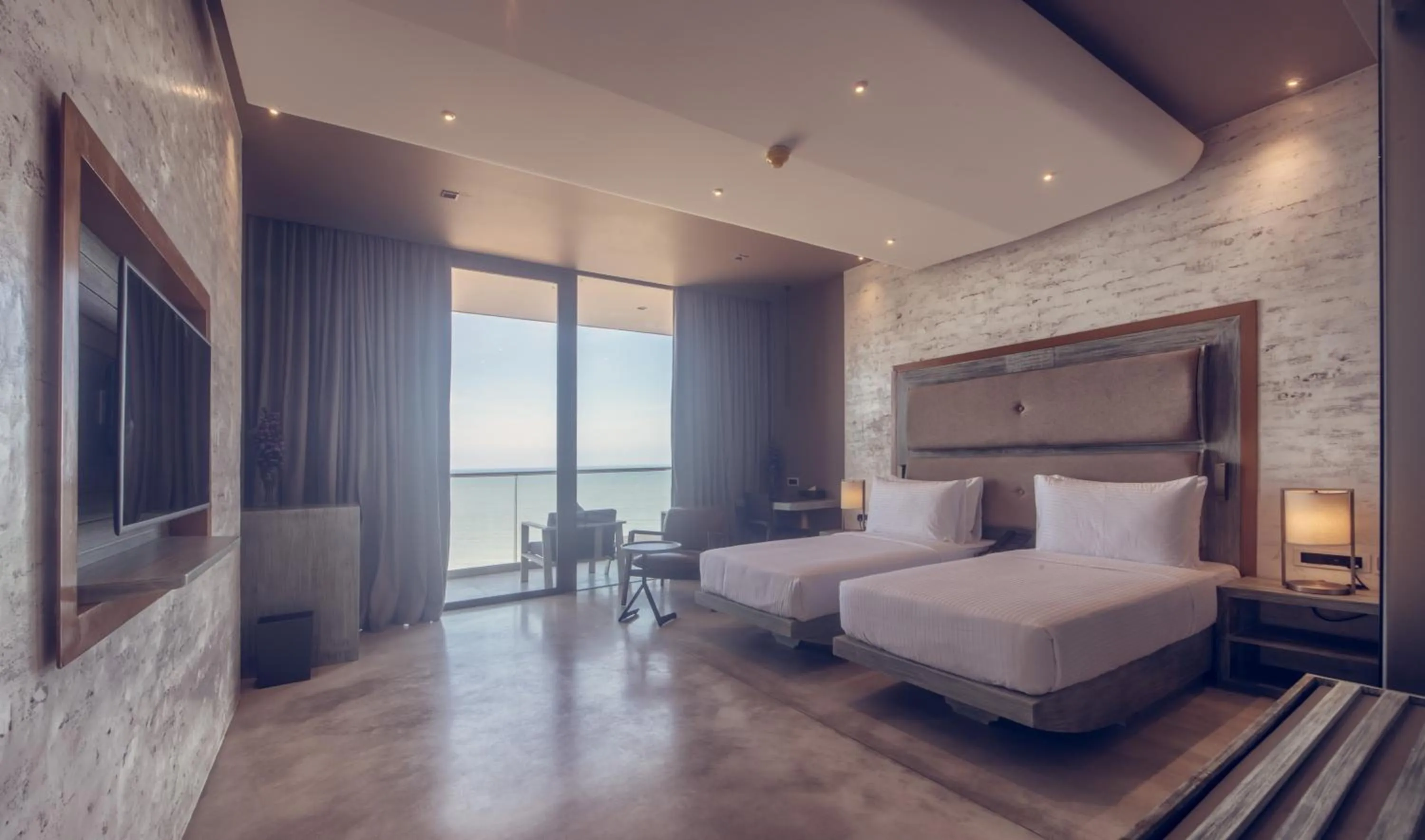 Bedroom, Bed in Pledge Scape