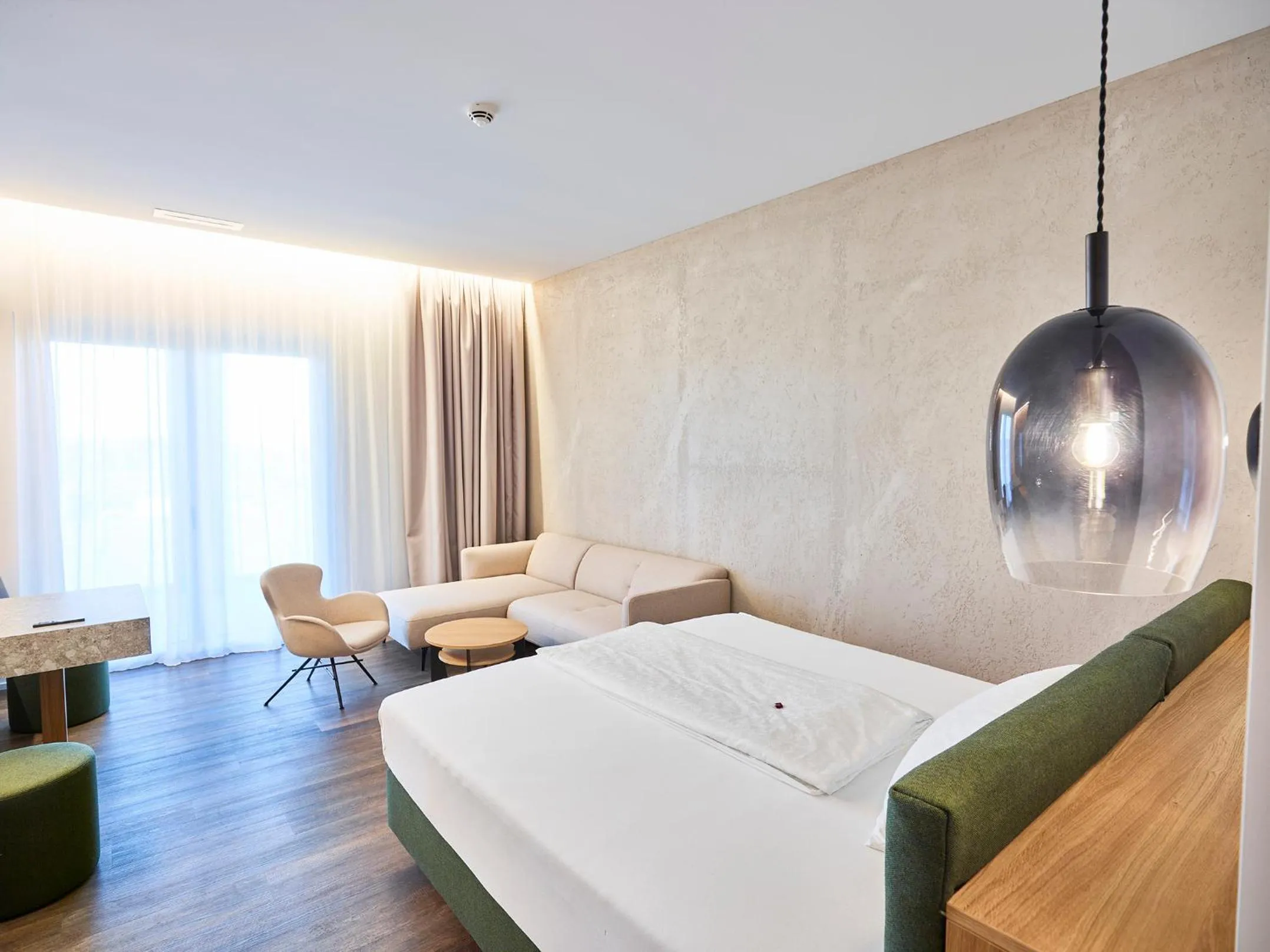 Bed in Hotel von Rotz