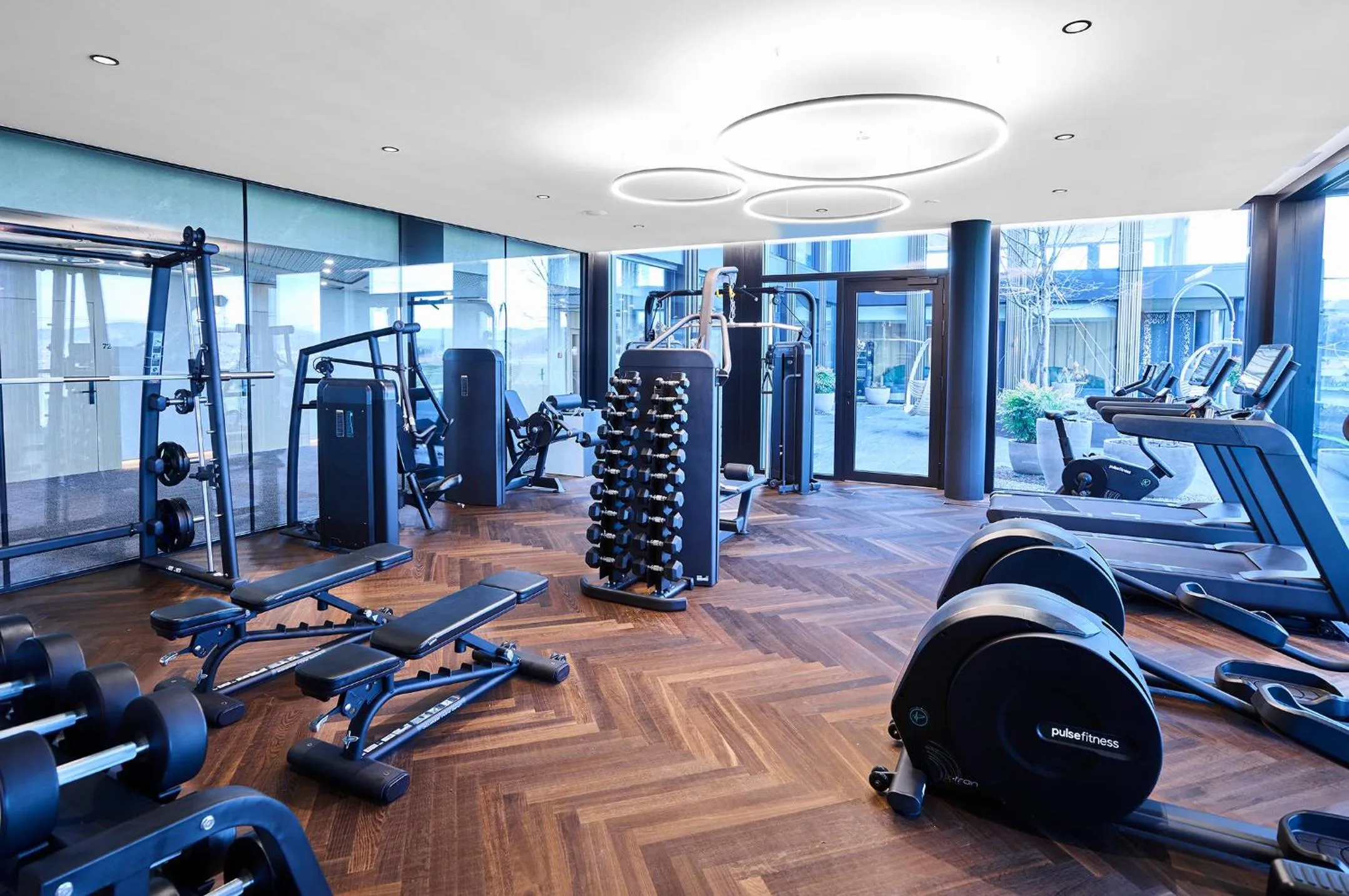Fitness centre/facilities in Hotel von Rotz