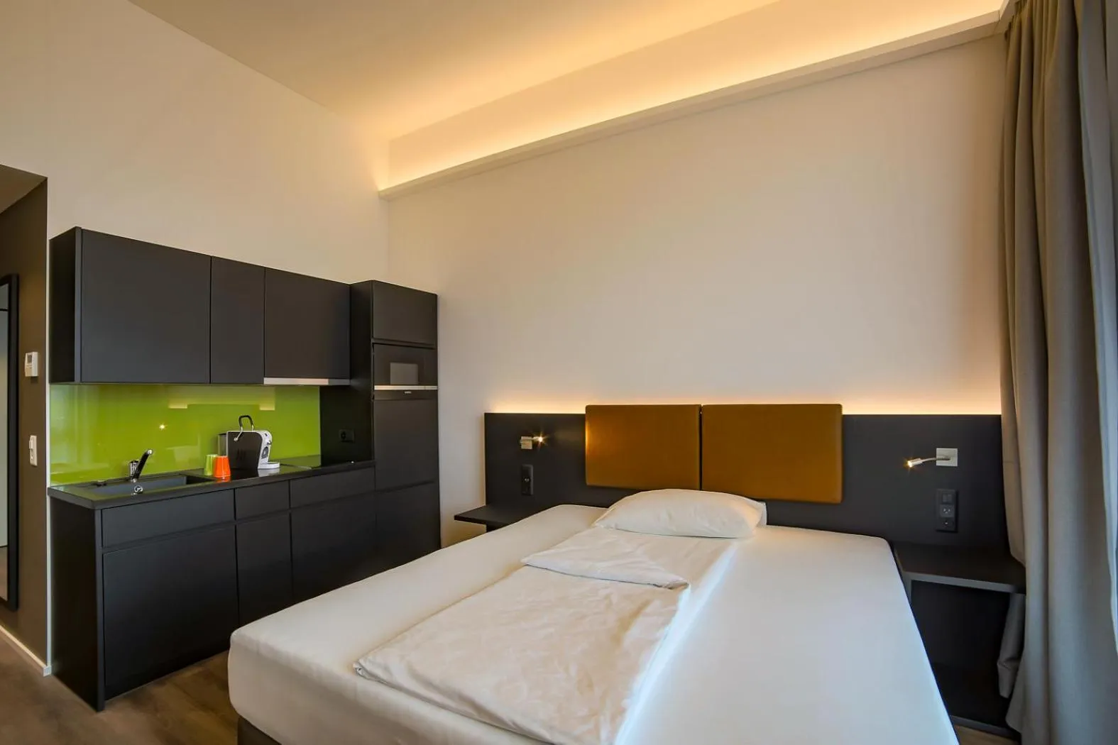 Bed in Hotel von Rotz