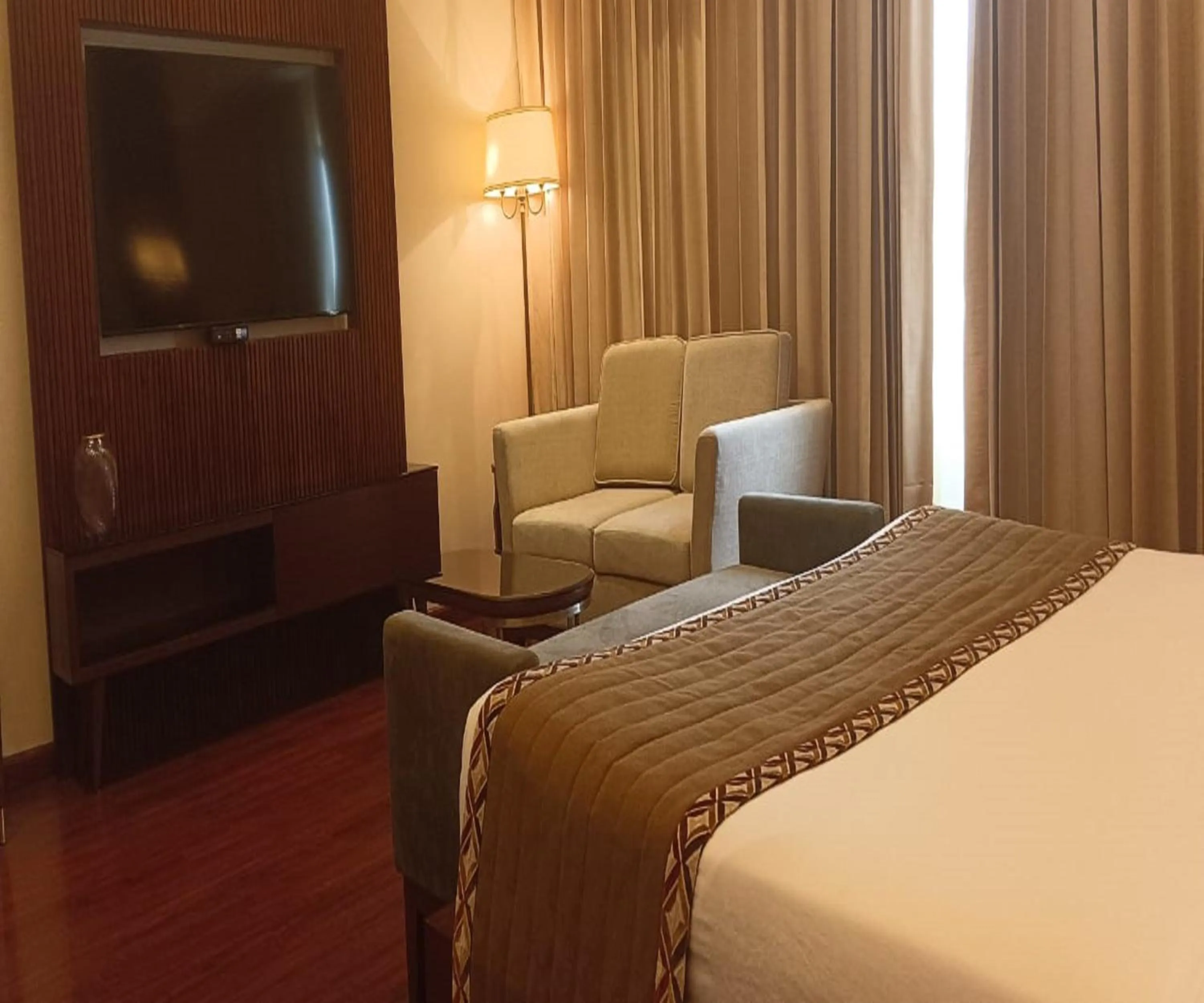 Bedroom, Bed in Hotel Home In By Amrik Sukhdev