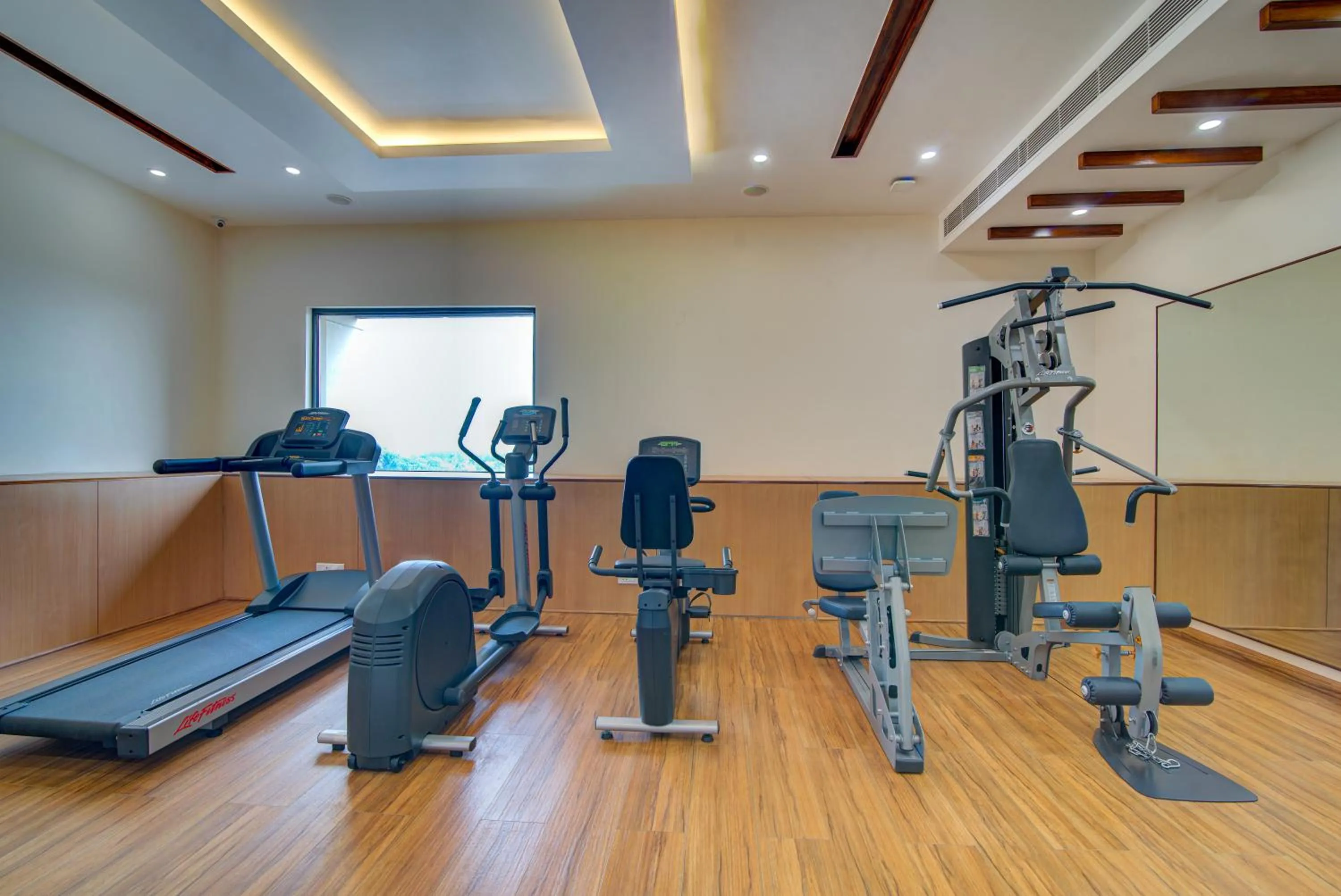 Fitness centre/facilities in Hotel Home In By Amrik Sukhdev