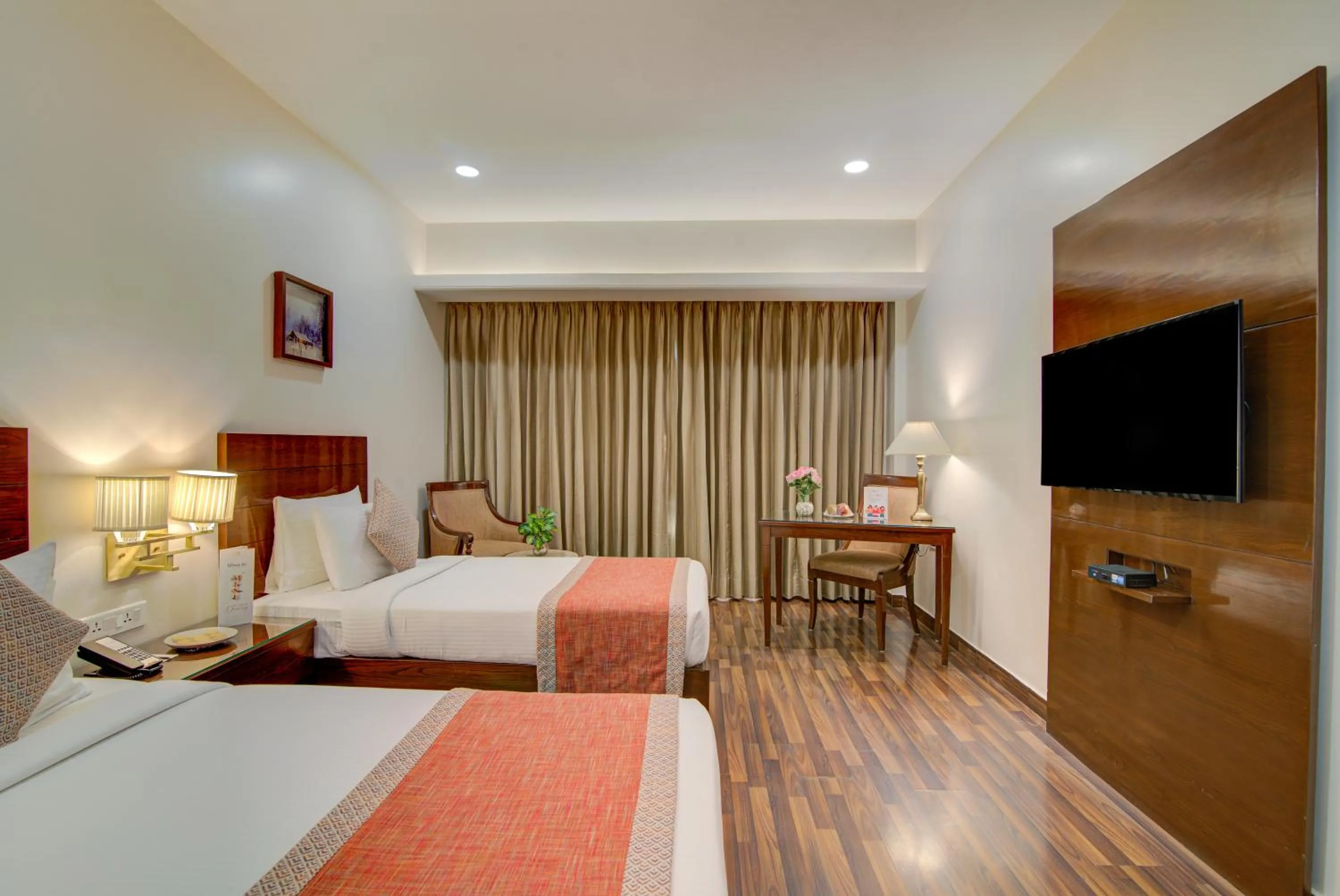 Bedroom, Bed in Hotel Home In By Amrik Sukhdev
