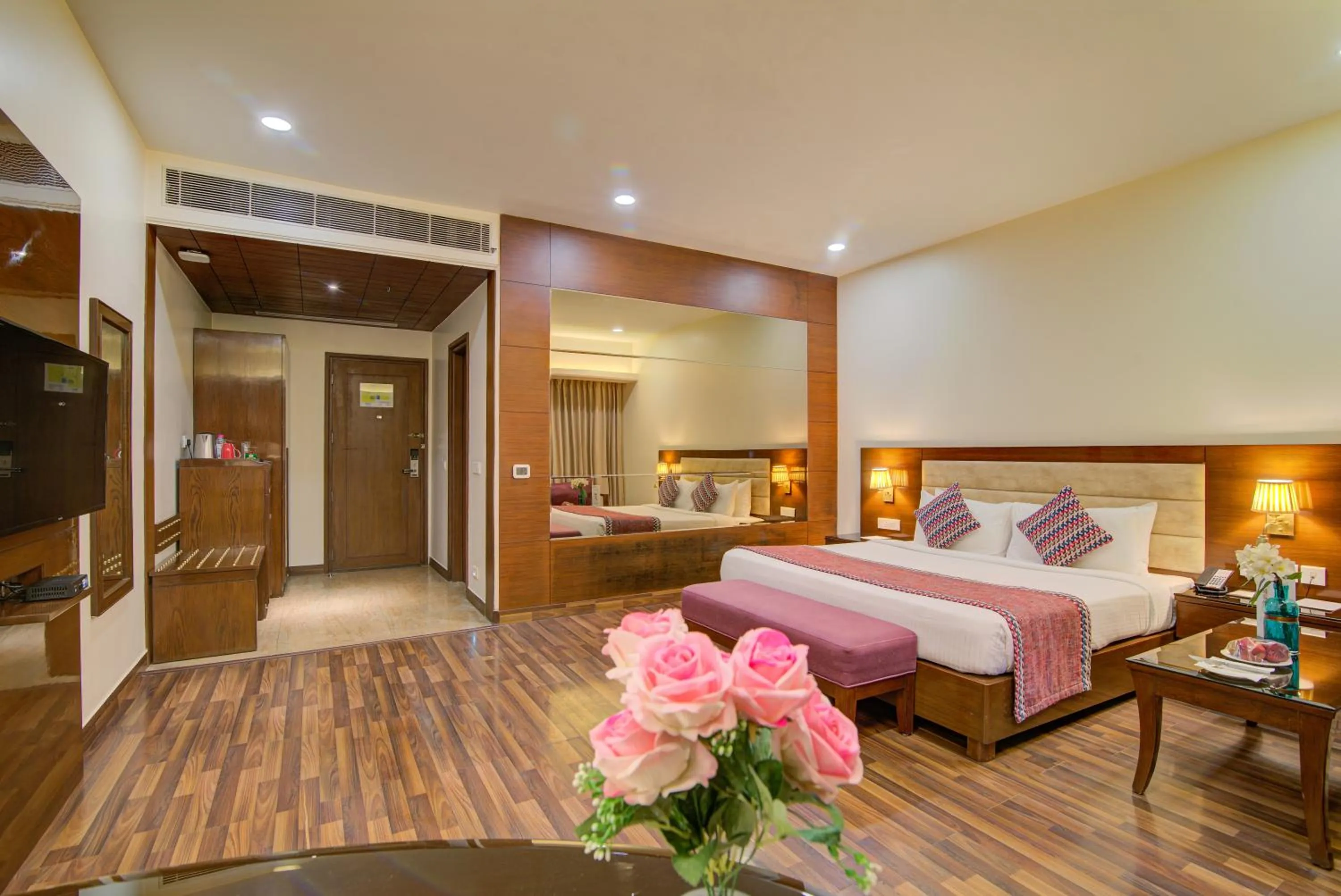 Bedroom, Bed in Hotel Home In By Amrik Sukhdev