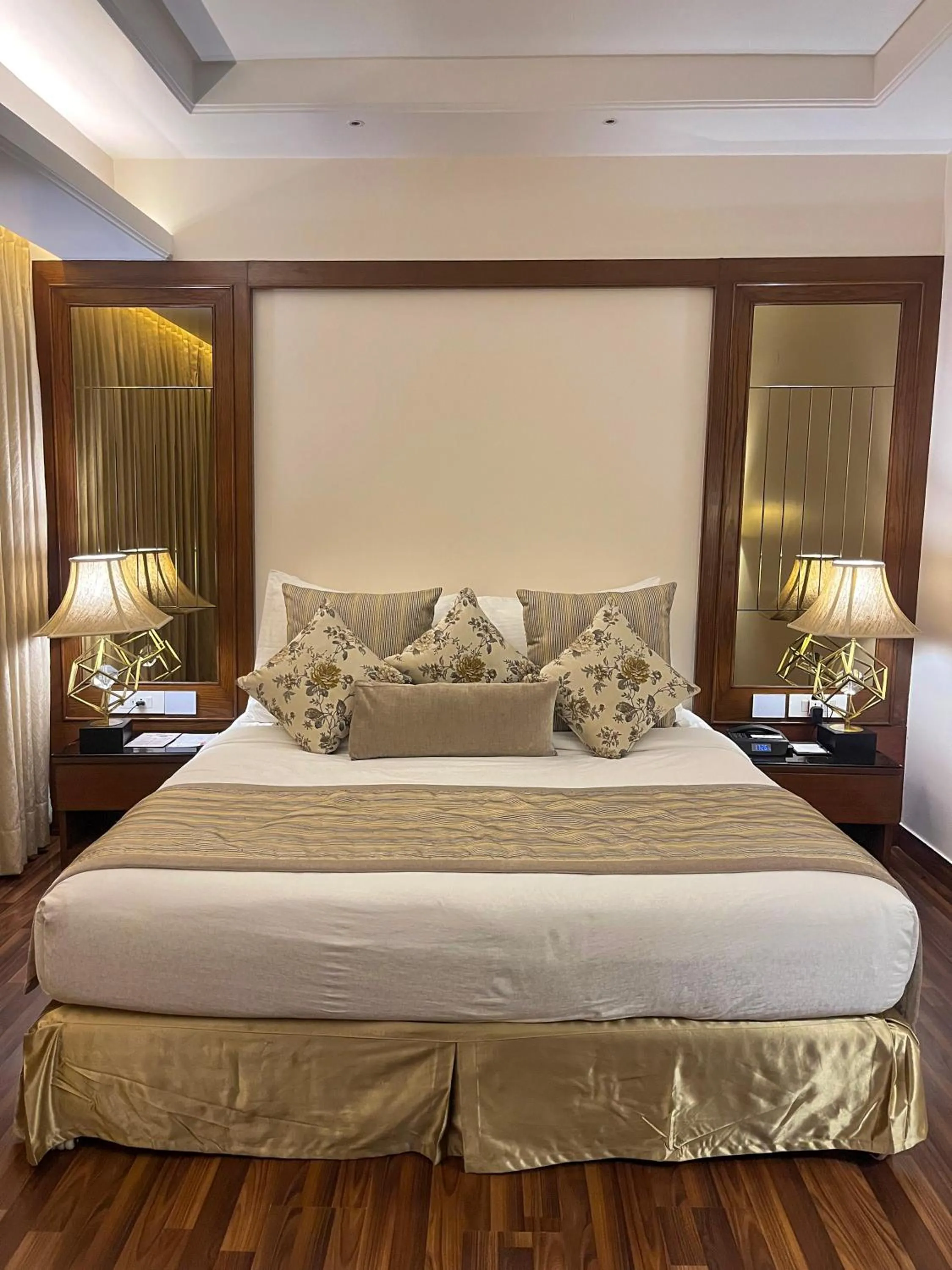 Bed in Hotel Home In By Amrik Sukhdev