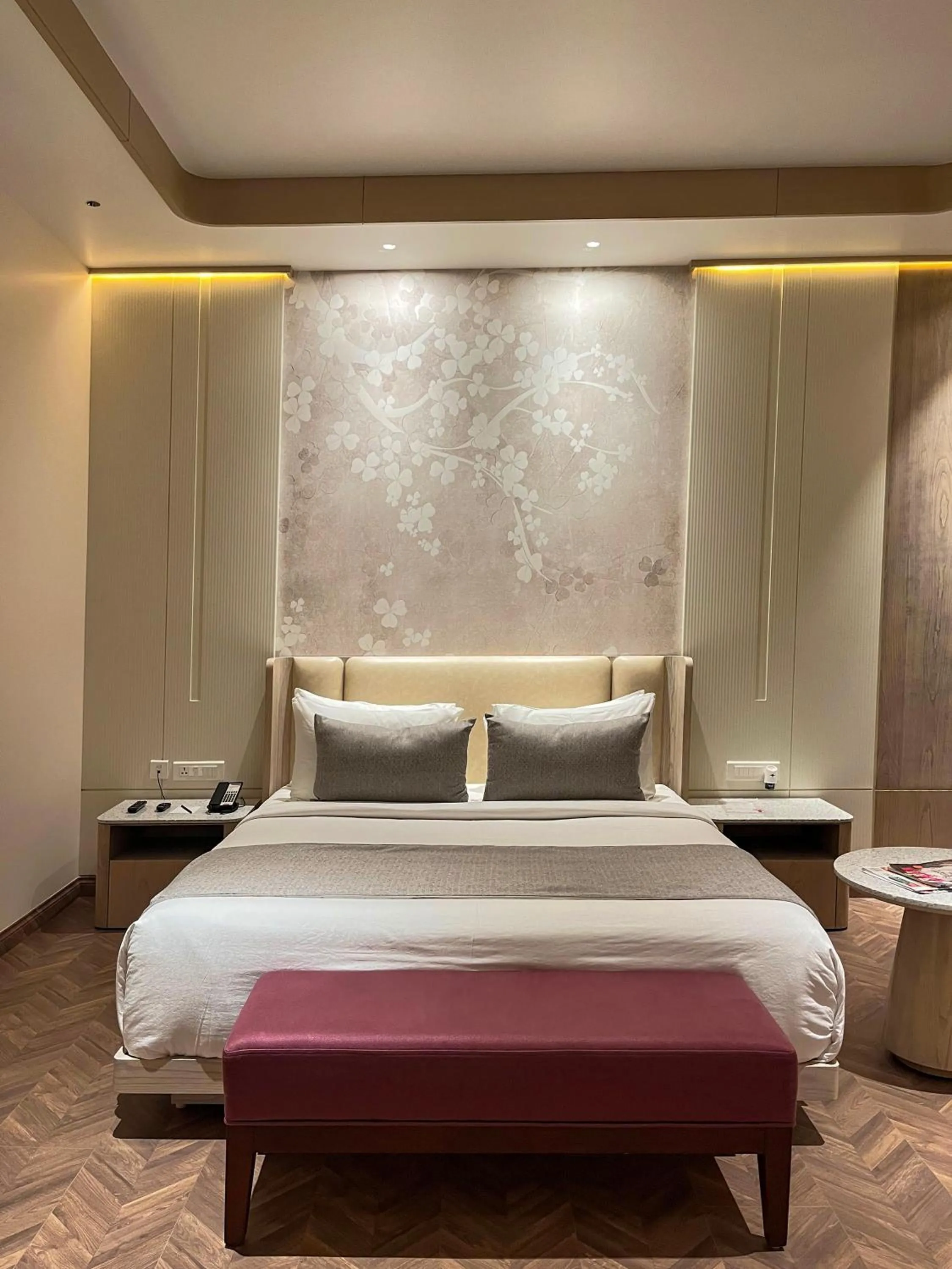 Bed in Hotel Home In By Amrik Sukhdev