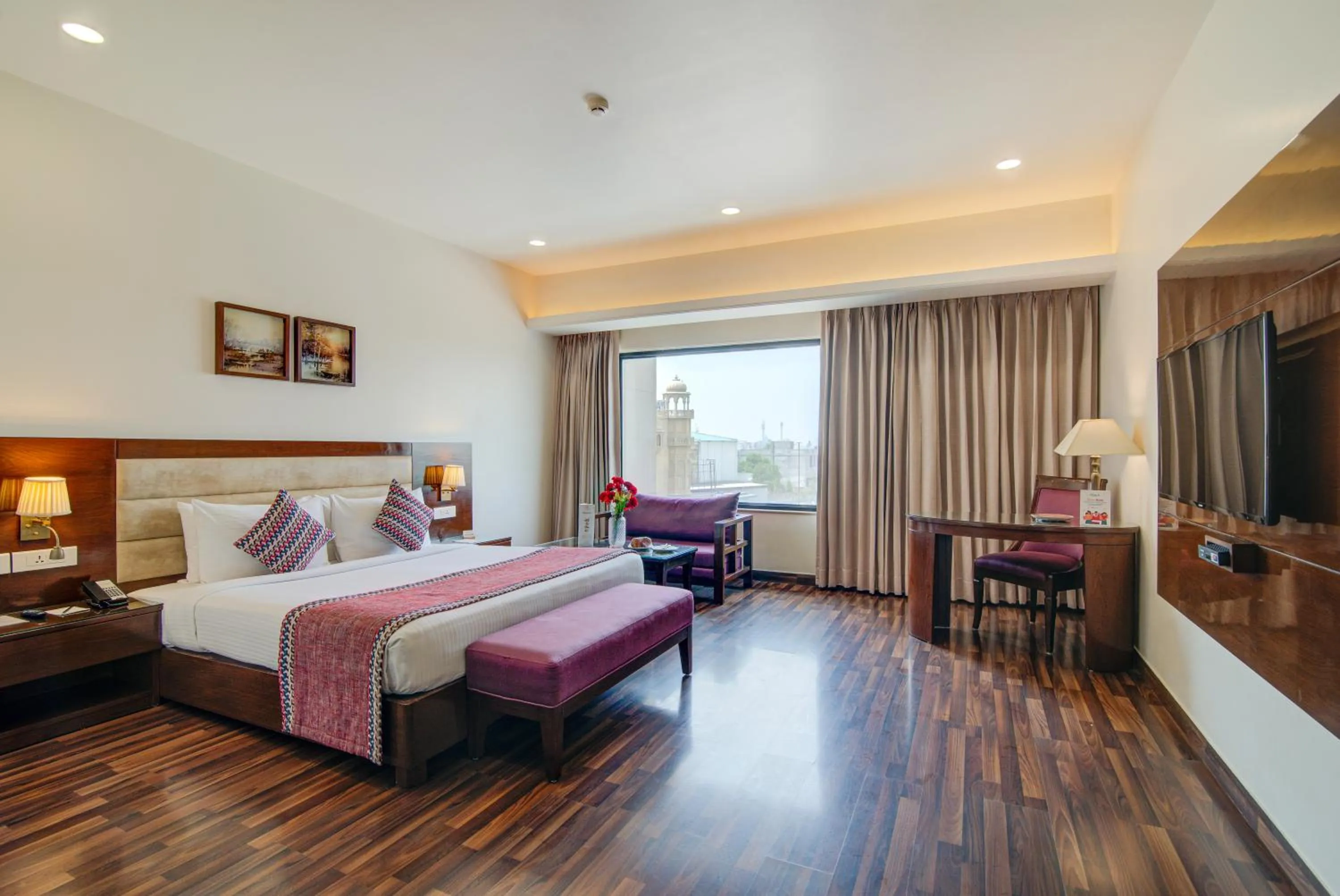 Bedroom, Bed in Hotel Home In By Amrik Sukhdev