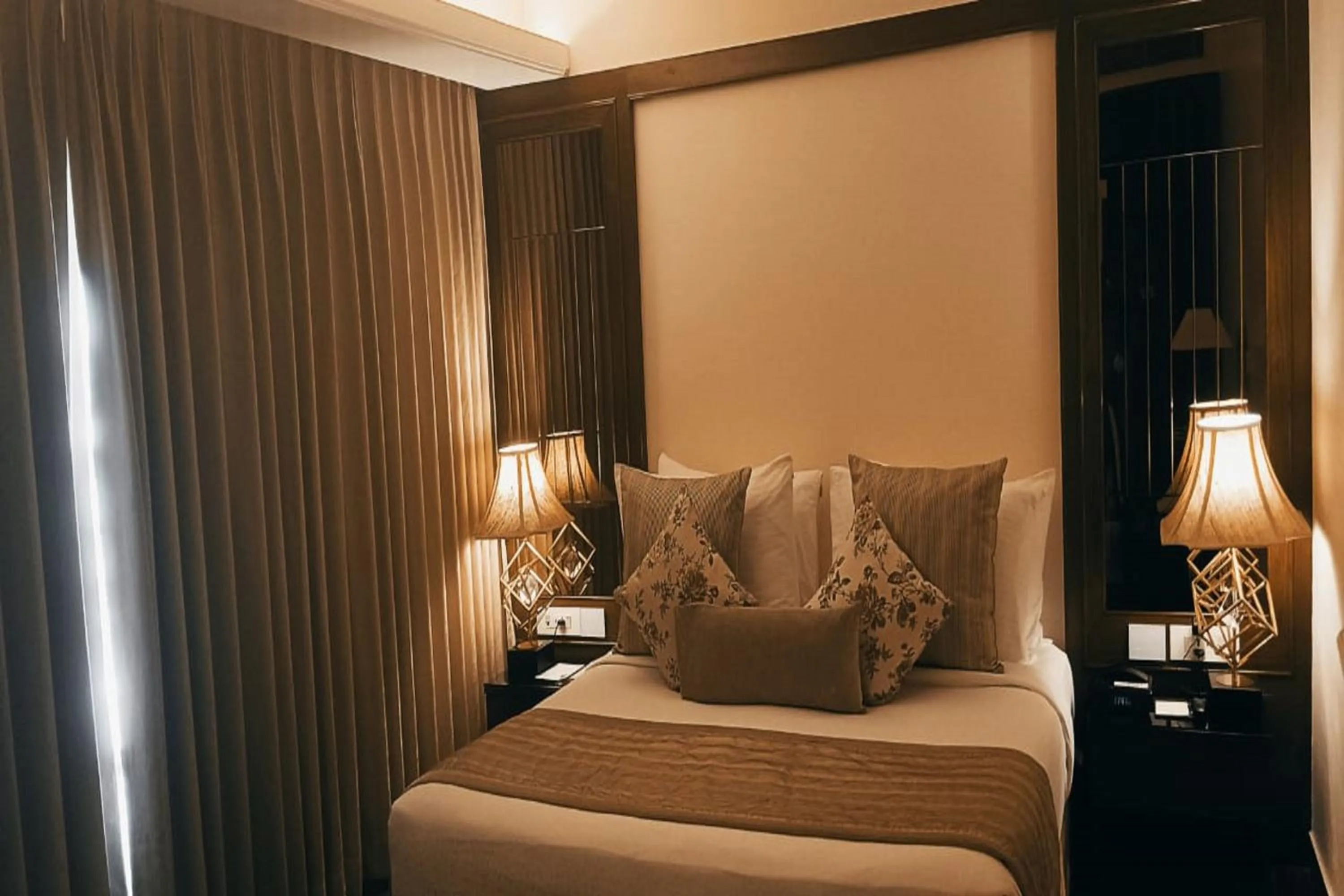 Bedroom, Bed in Hotel Home In By Amrik Sukhdev