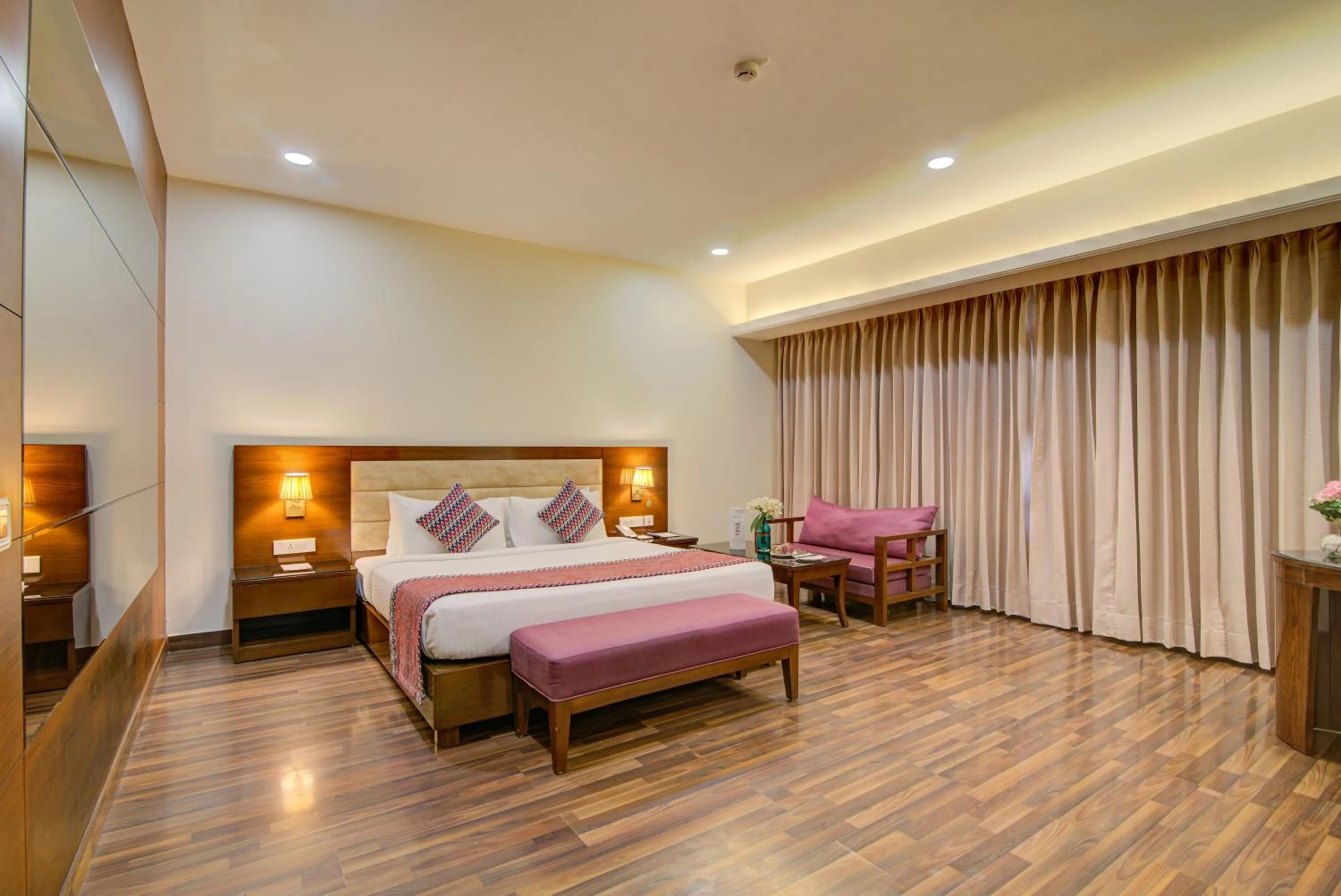 Bedroom, Bed in Hotel Home In By Amrik Sukhdev