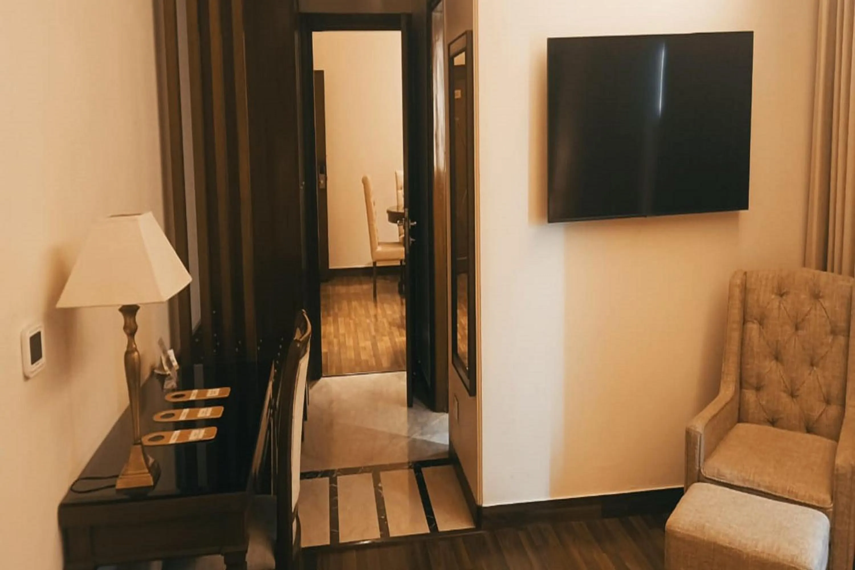 Living room in Hotel Home In By Amrik Sukhdev