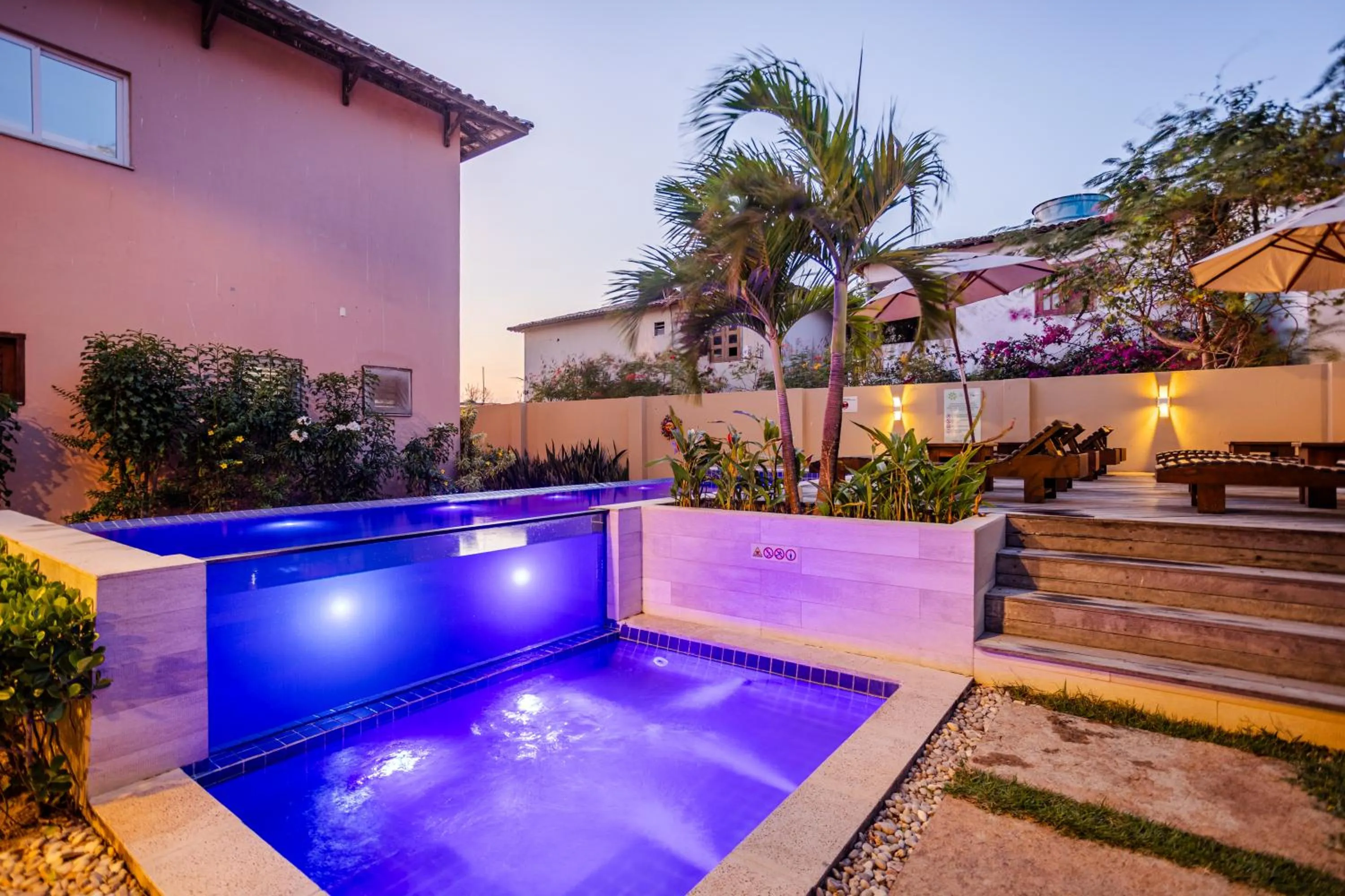 Swimming pool in Villa das Palmeiras Jeri